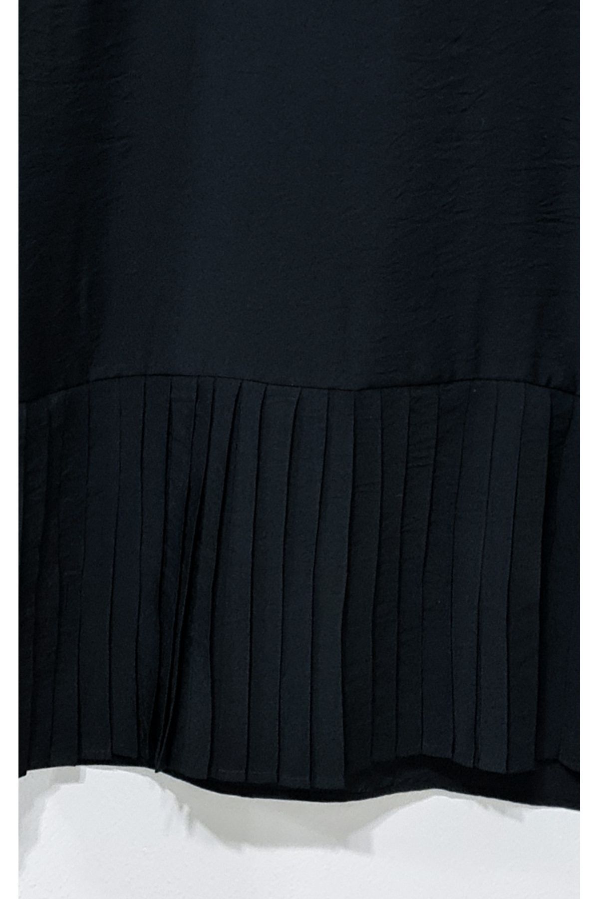 PNRSTİL-Pleated Women's Sleeveless Piping Hijab Lingerie Tunic Underwear 2
