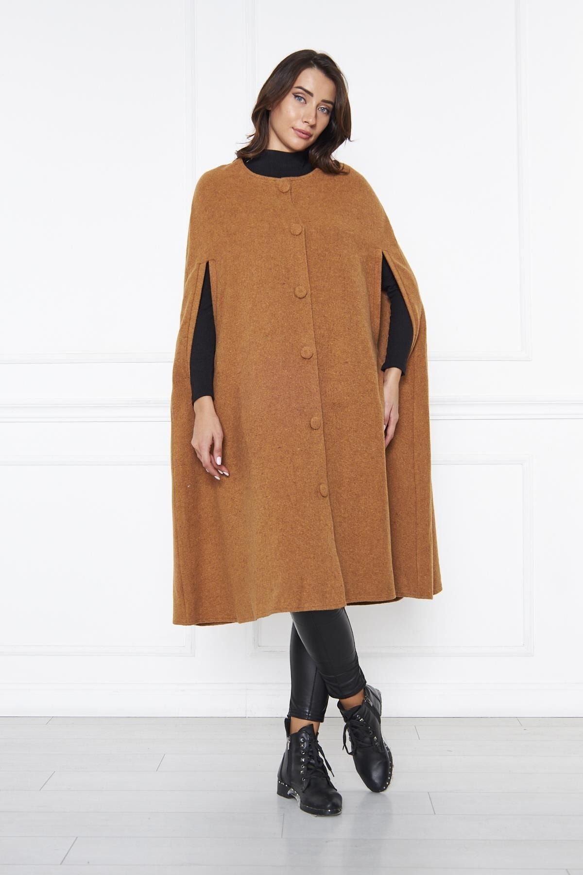 comstar-Poncho pelerina de dama - Design elegant si confortabil 4
