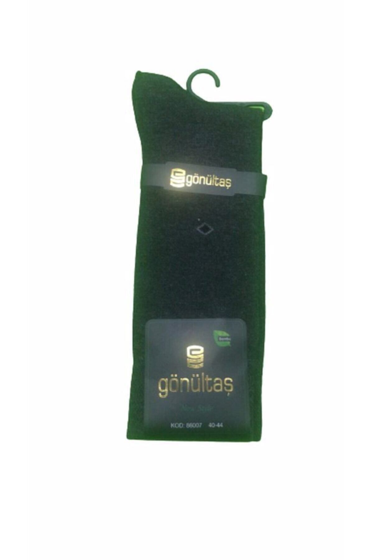 Gönültaş 3 Perechi De Șosete Fără Cusături Din Bambus Color Afumat Masculin - 40–44