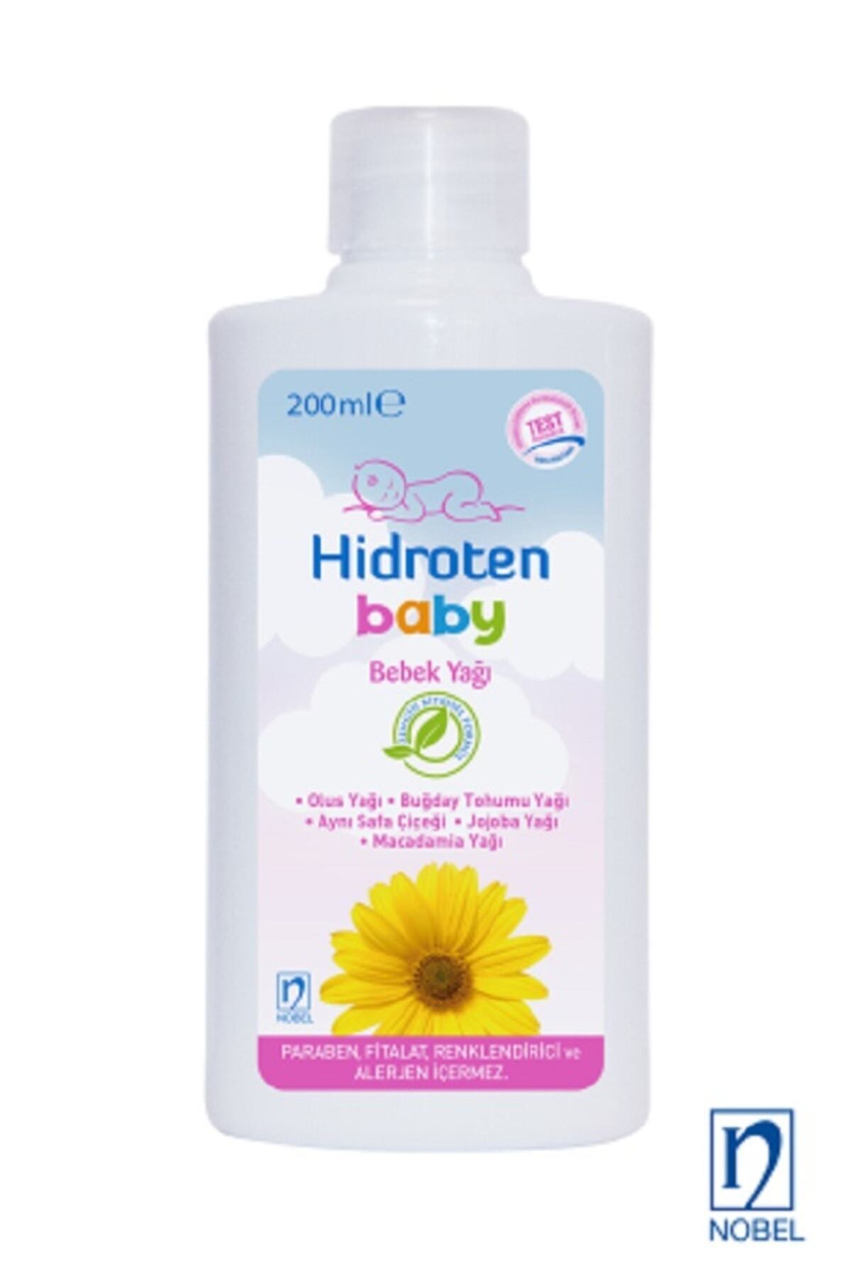 Hidroten Baby Bebek Yağı 200 ml fotoğrafı 2 (önizleme)