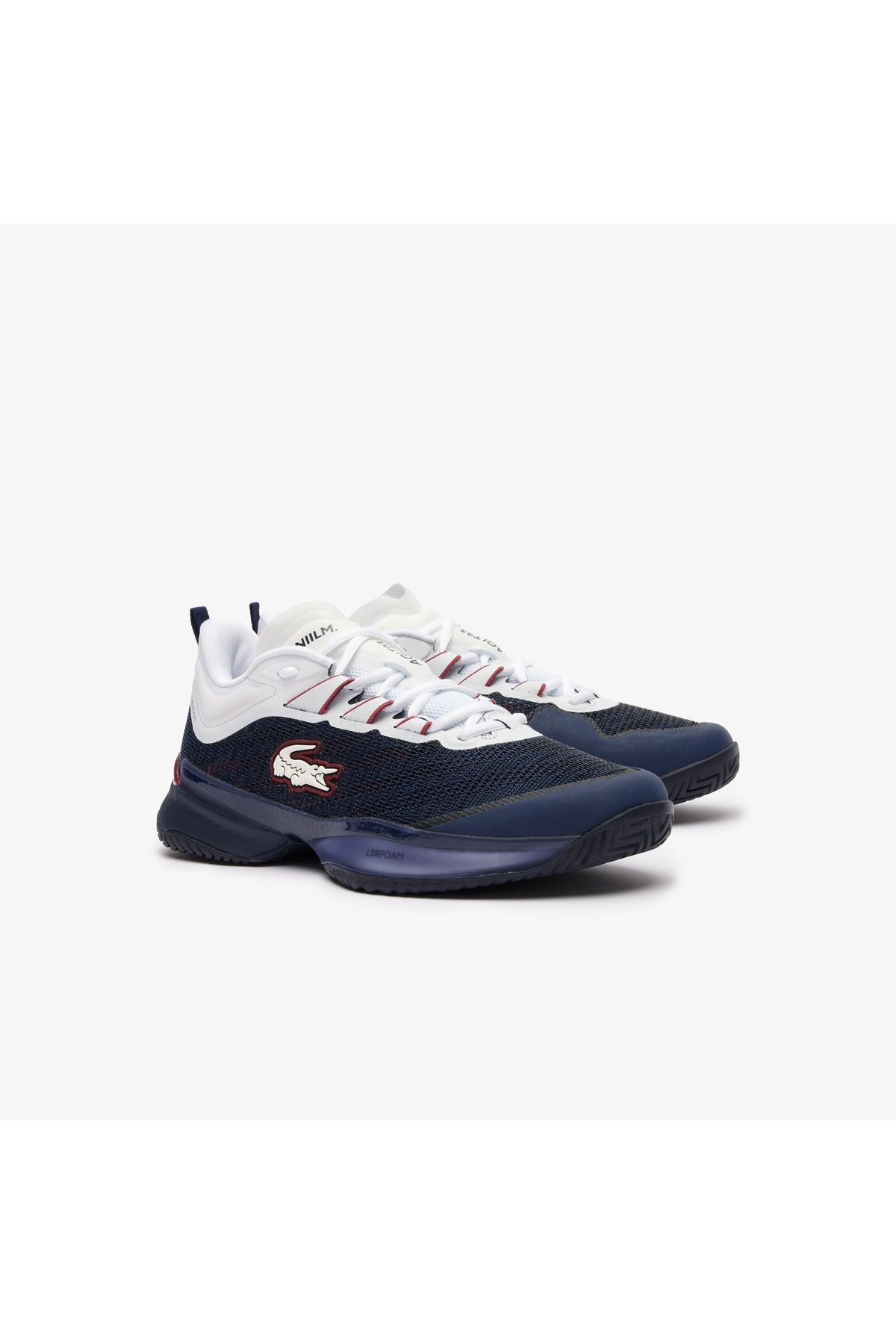 اسنیکر آبی مردانه کفش ورزشی Blue Navy Ultra AG LT23 Lacoste