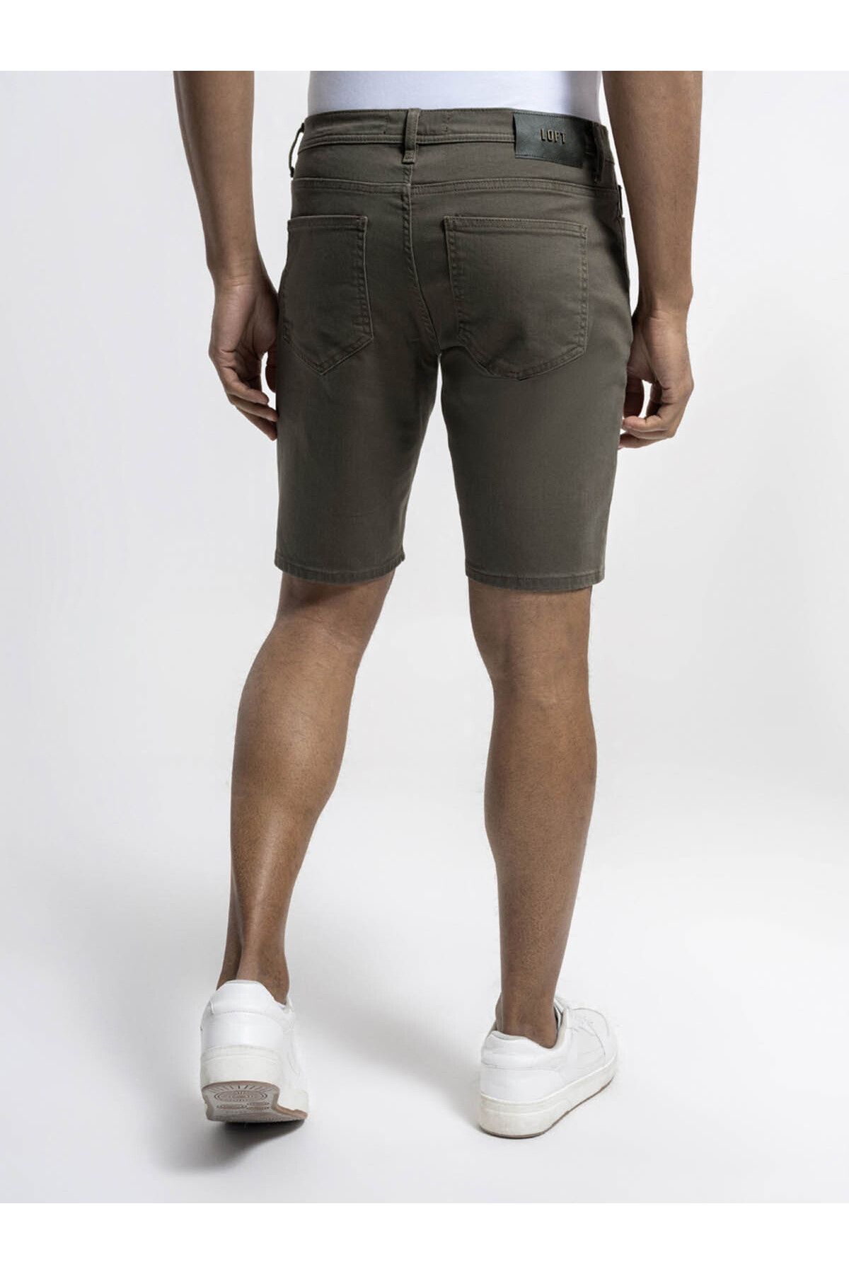 Loft khaki shorts clearance