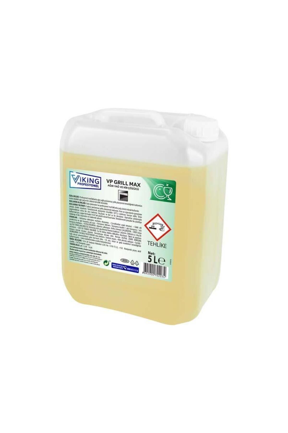 Viking Vp Grıll Max Ağır Yağ Ve Kir Çözücü 5 L 1 Adet