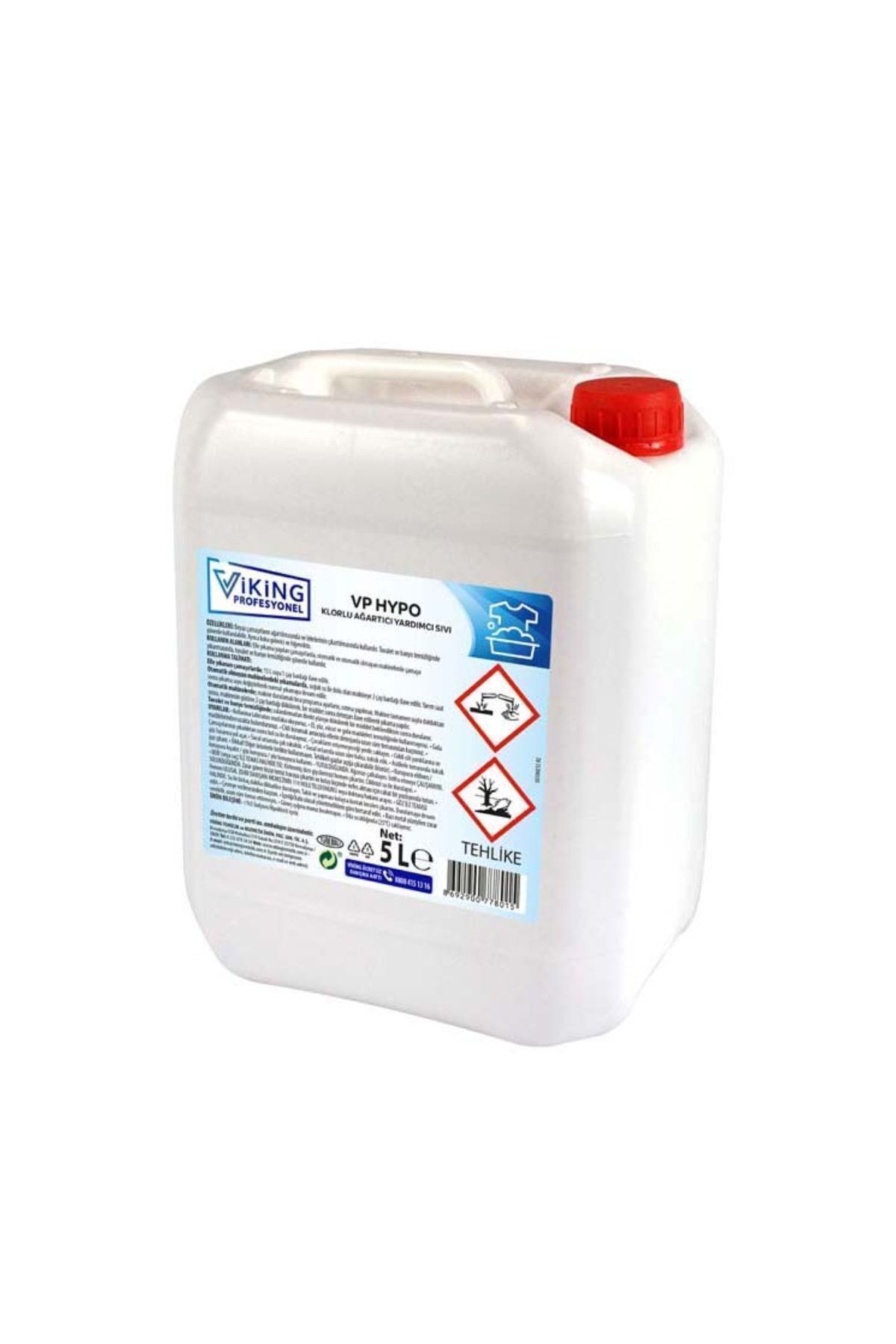 Viking VP HYPO Klorlu Ağartıcı Yardımcı Sıvı 5 L 1 Adet
