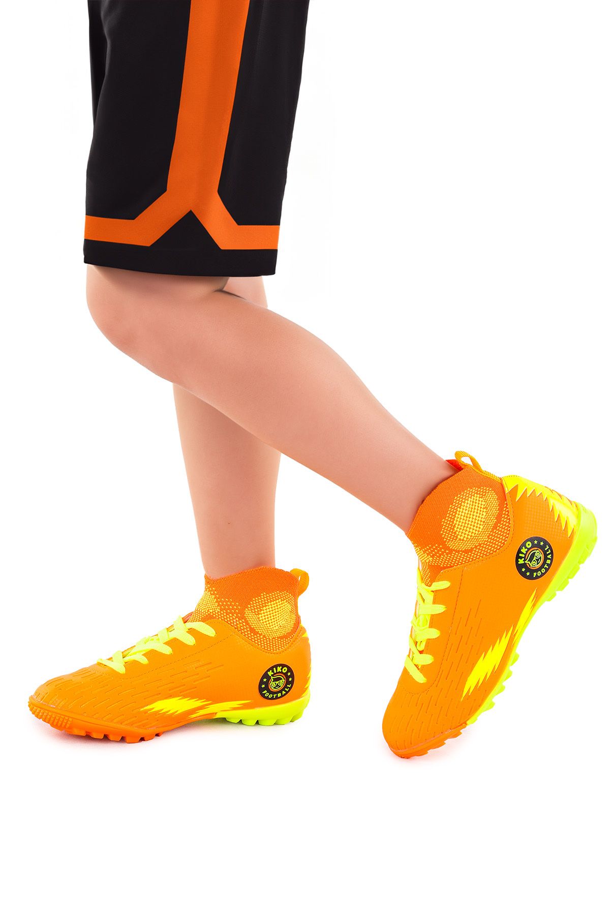 Kiko Kids-142 FHS High-top Astroturf Boys' Football Shoes 2