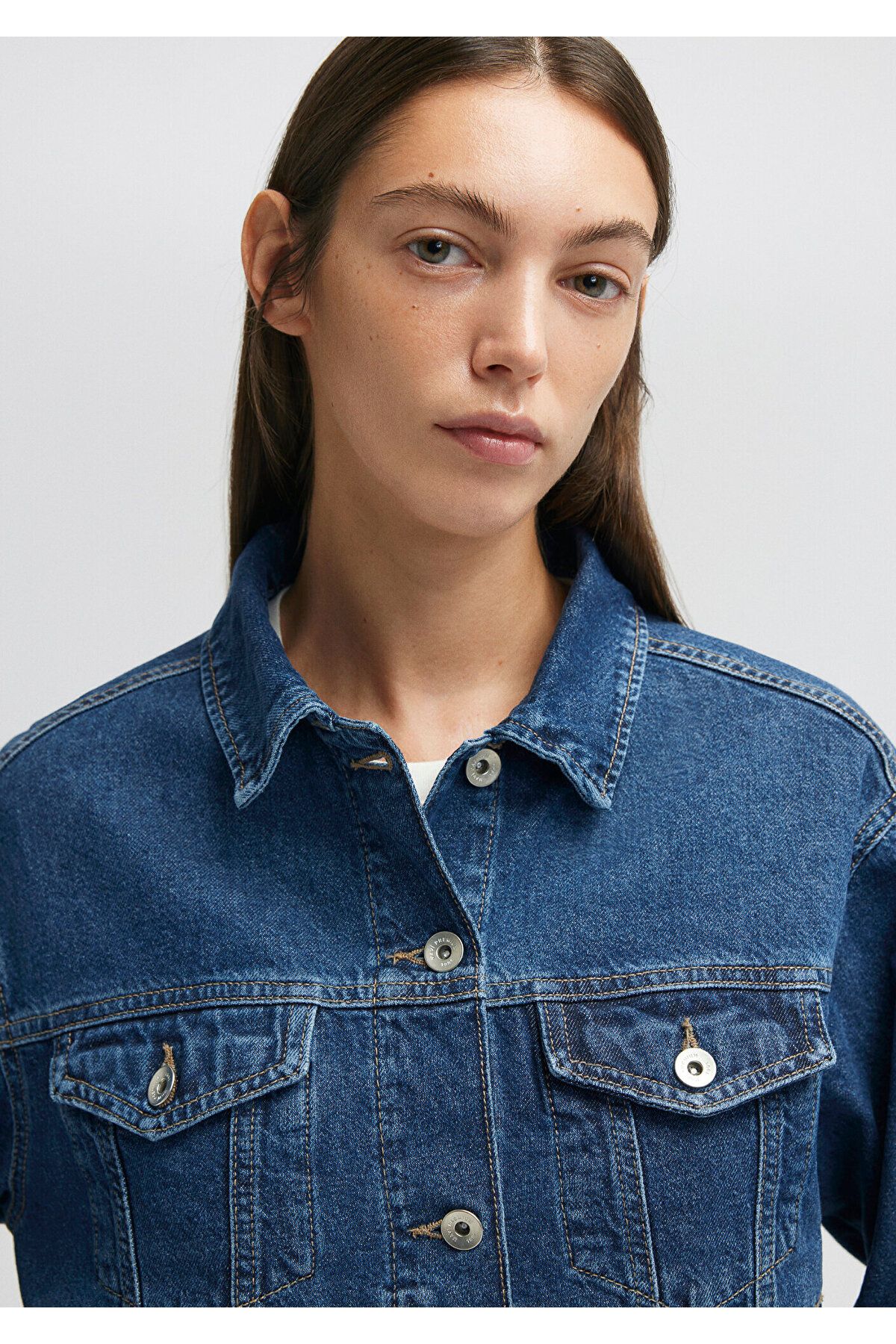 Mavi-Megi Blue Premium Dunkelblaue Jeansjacke1110389-86748 5