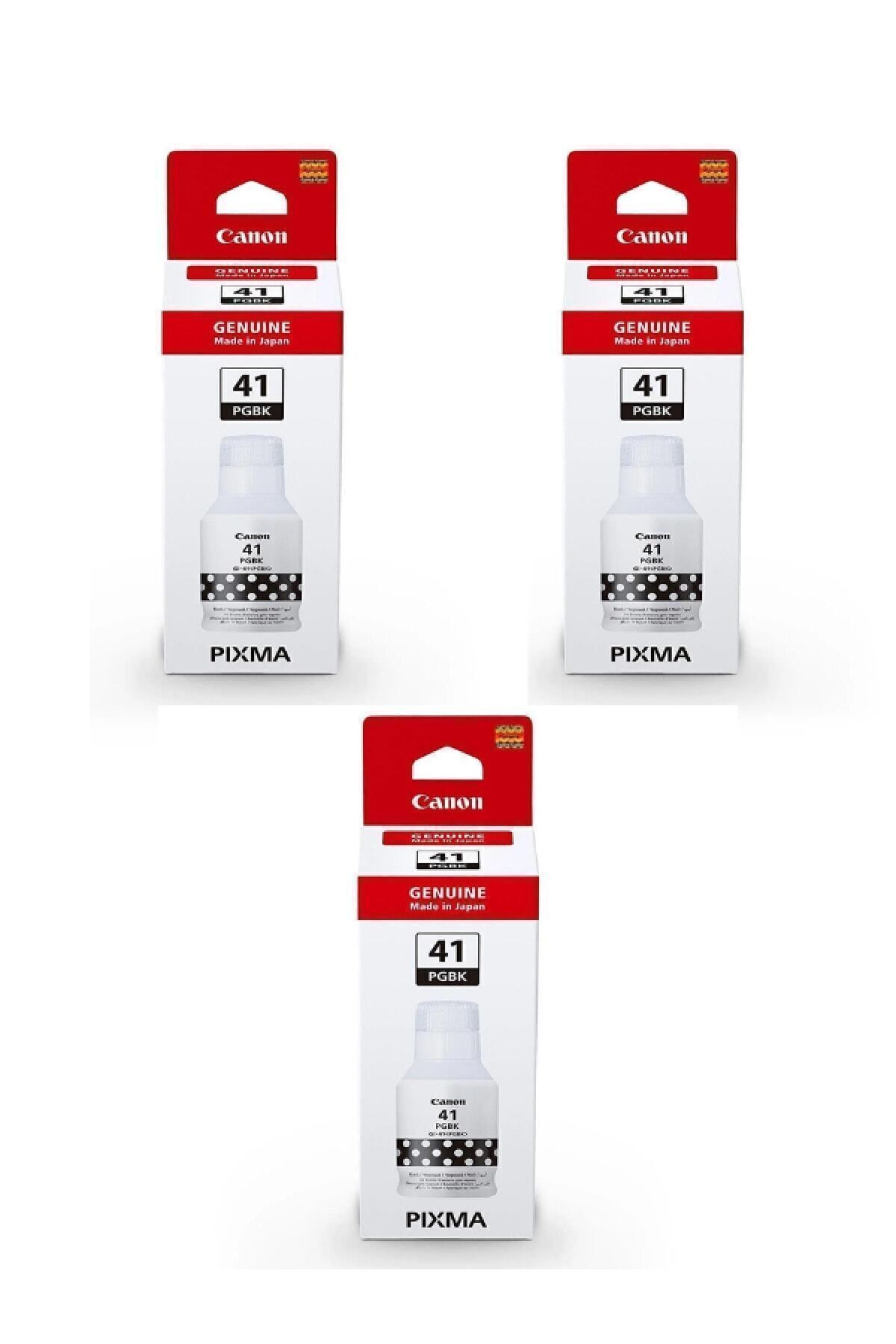 Canon GI-41 Pixma G3420 3'Lü Siyah Mürekkep