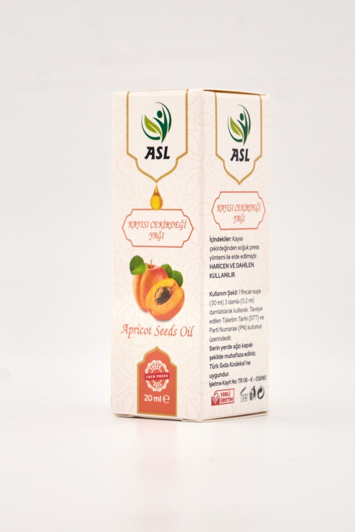 ASL-Apricot Kernel Oil 20 Ml 5