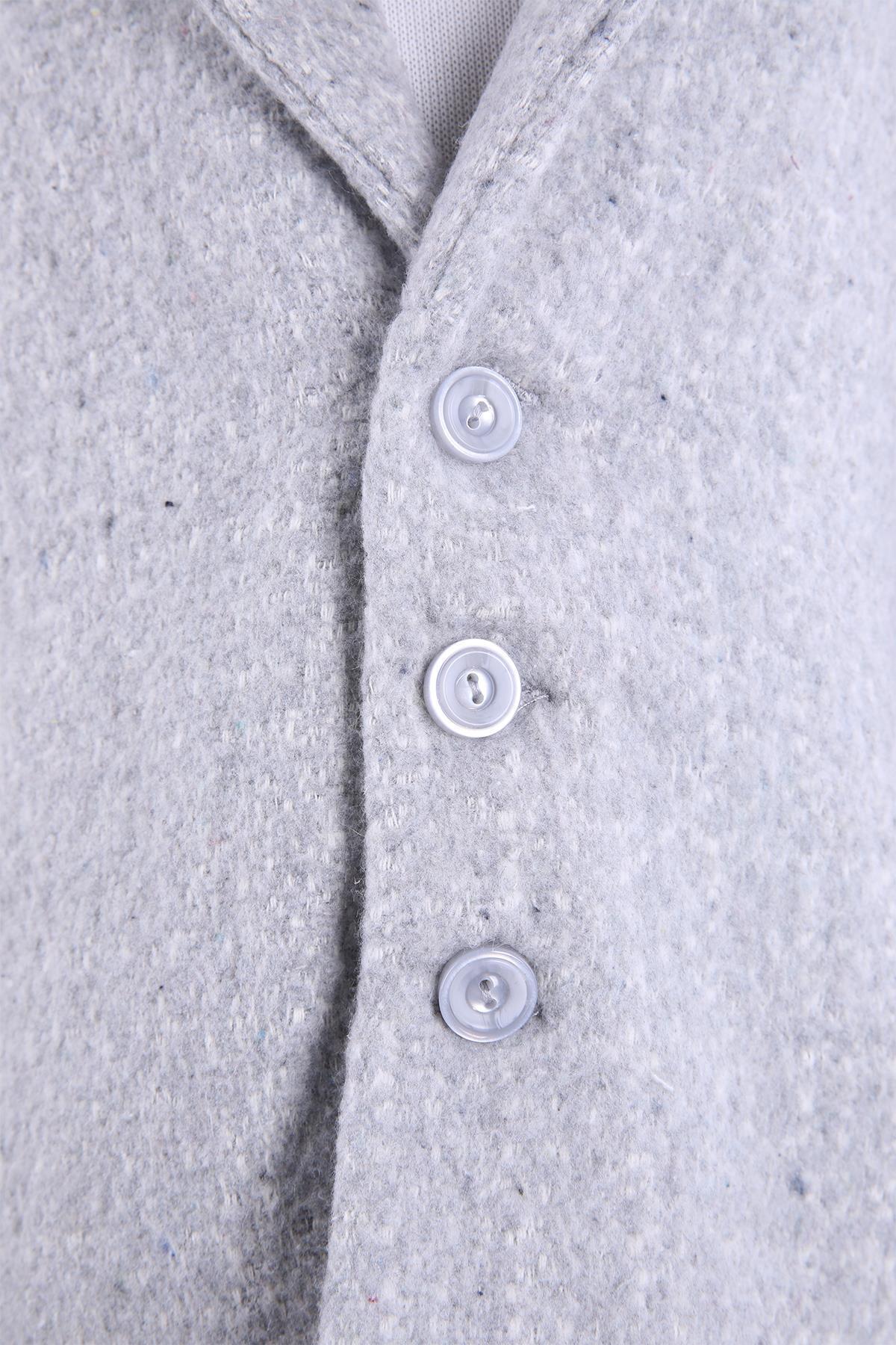 Babyhola Kız Bebek Çocuk Astarlı Basic Kaban Kışlık 12600 fotoğrafı 5 (önizleme)