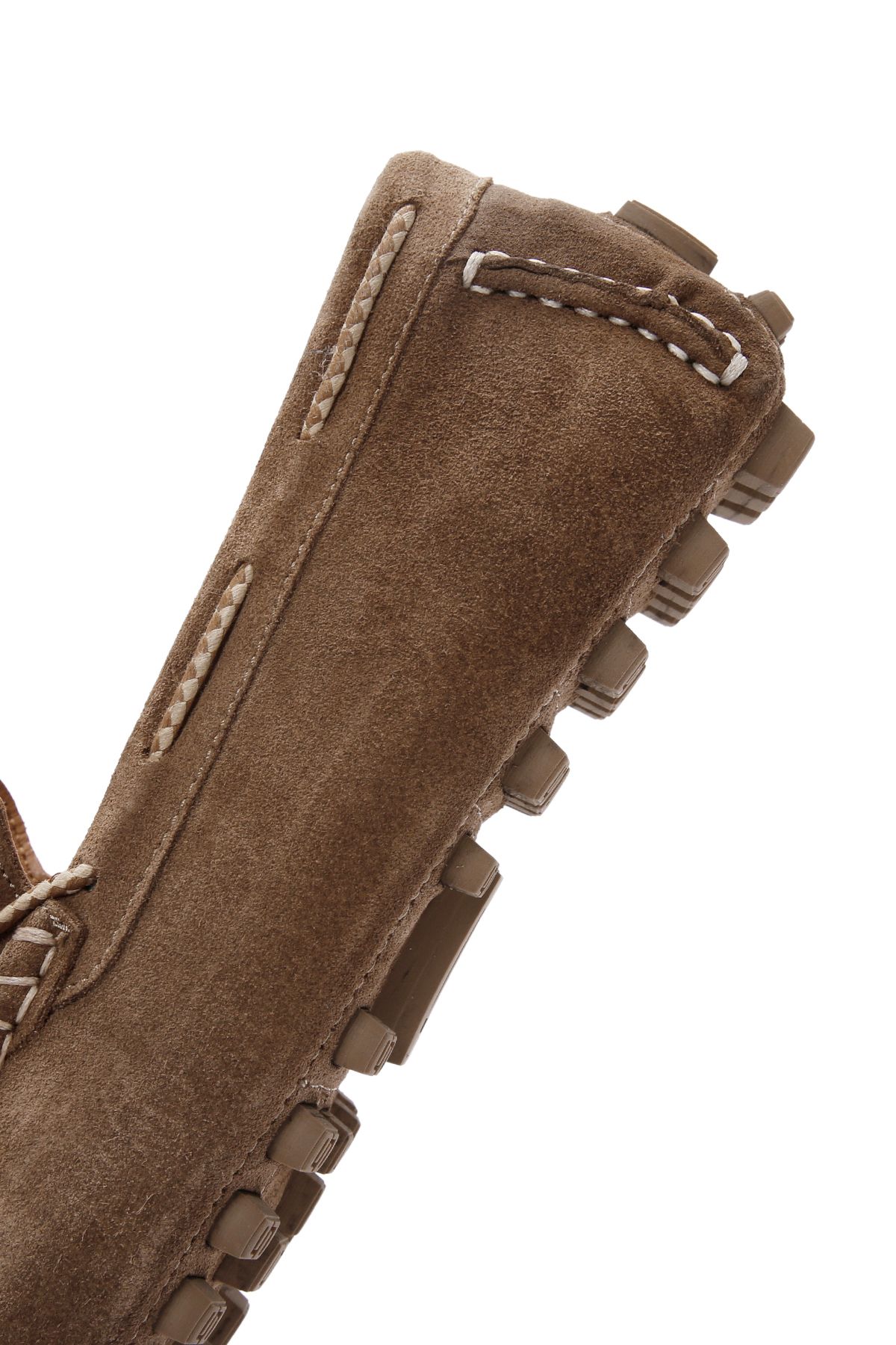 کفش راحتی مردانه چرم جیر Mink 24sfd631910 Derimod