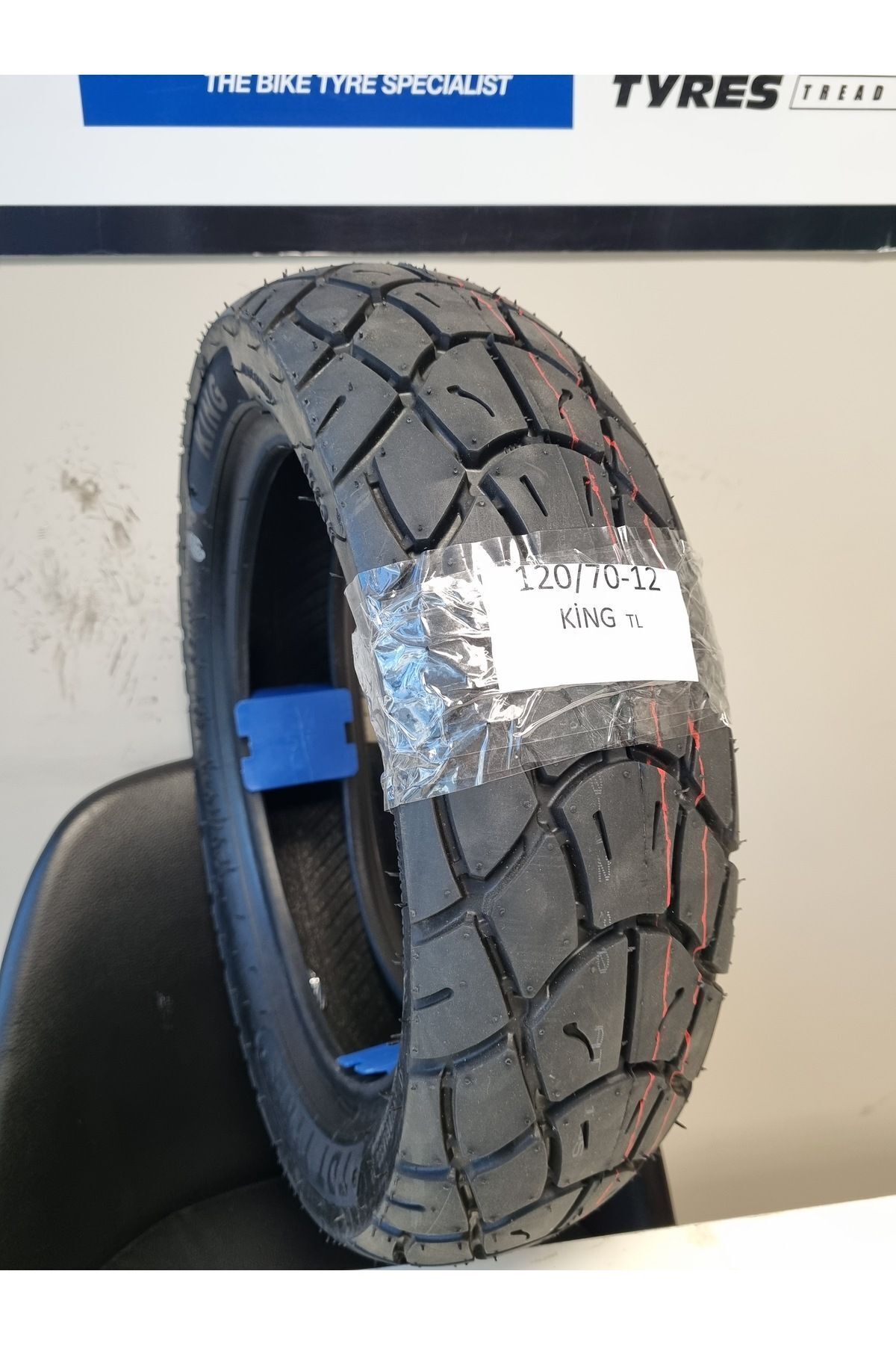 TDT TYRES 120/70-12 (TUBELESS - DUBLEKS) MOTOSİKLET LASTİĞİ KİNG11