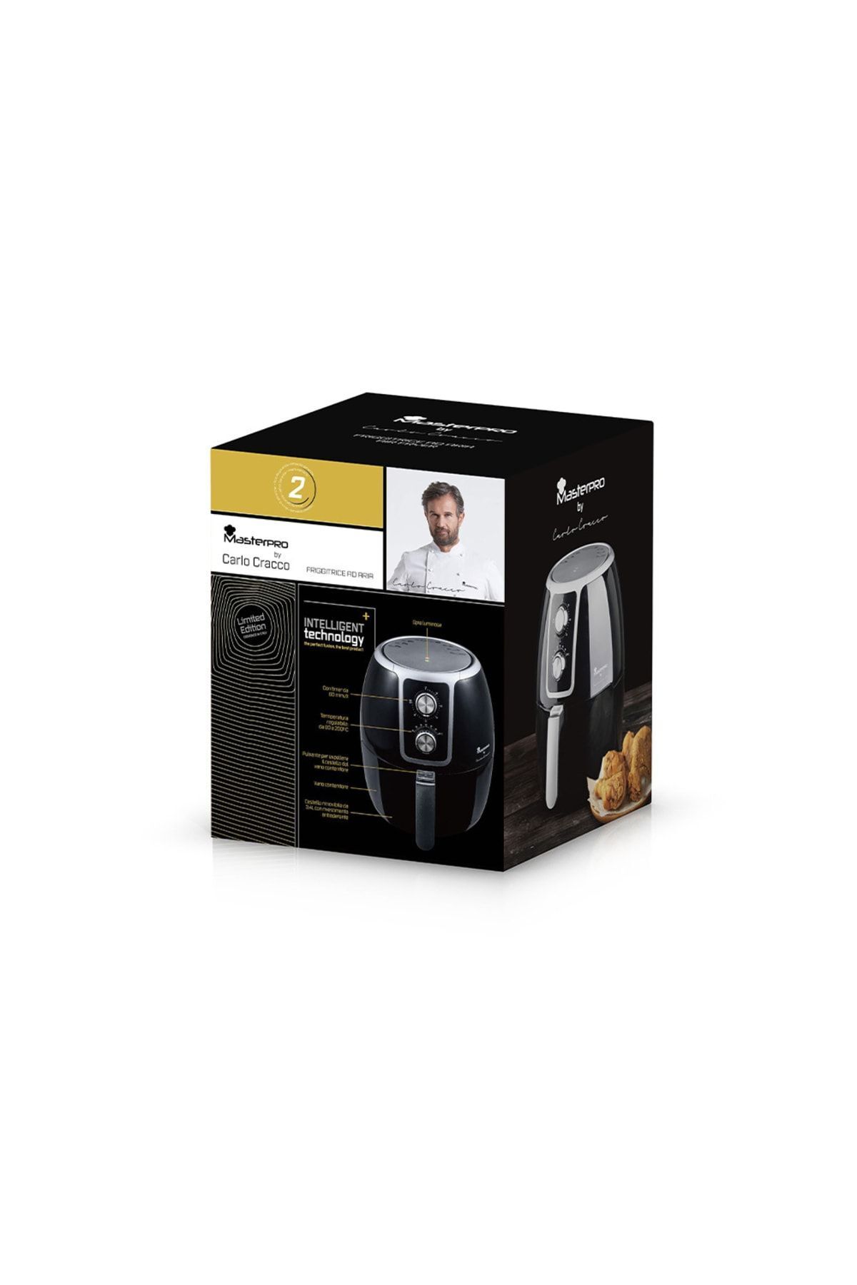 MasterPro-Airfryer Oil Free Fryer 3.4 Liter Capacity 1500 W Bgmp-9177 4