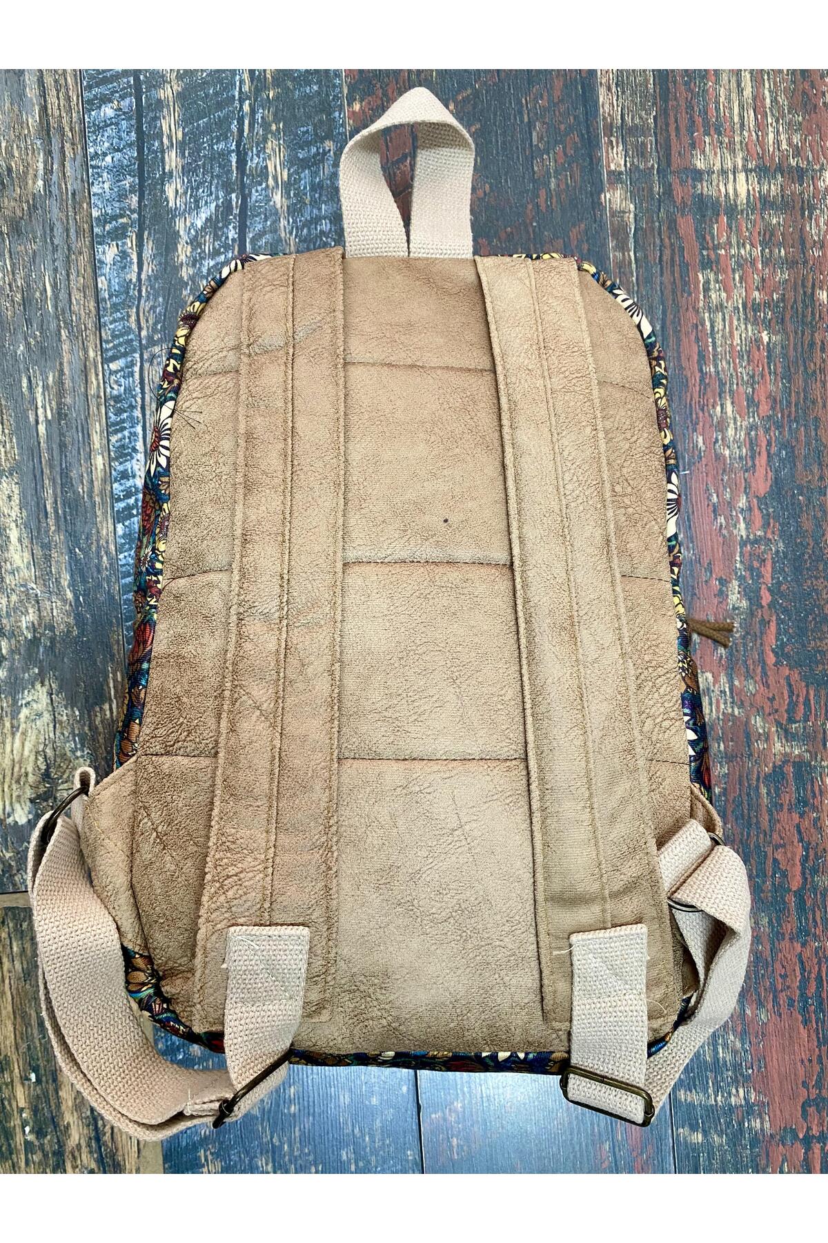 کوله پشتی زنانه بژ Street Bag | 15700 اورجینال - تصویر 3