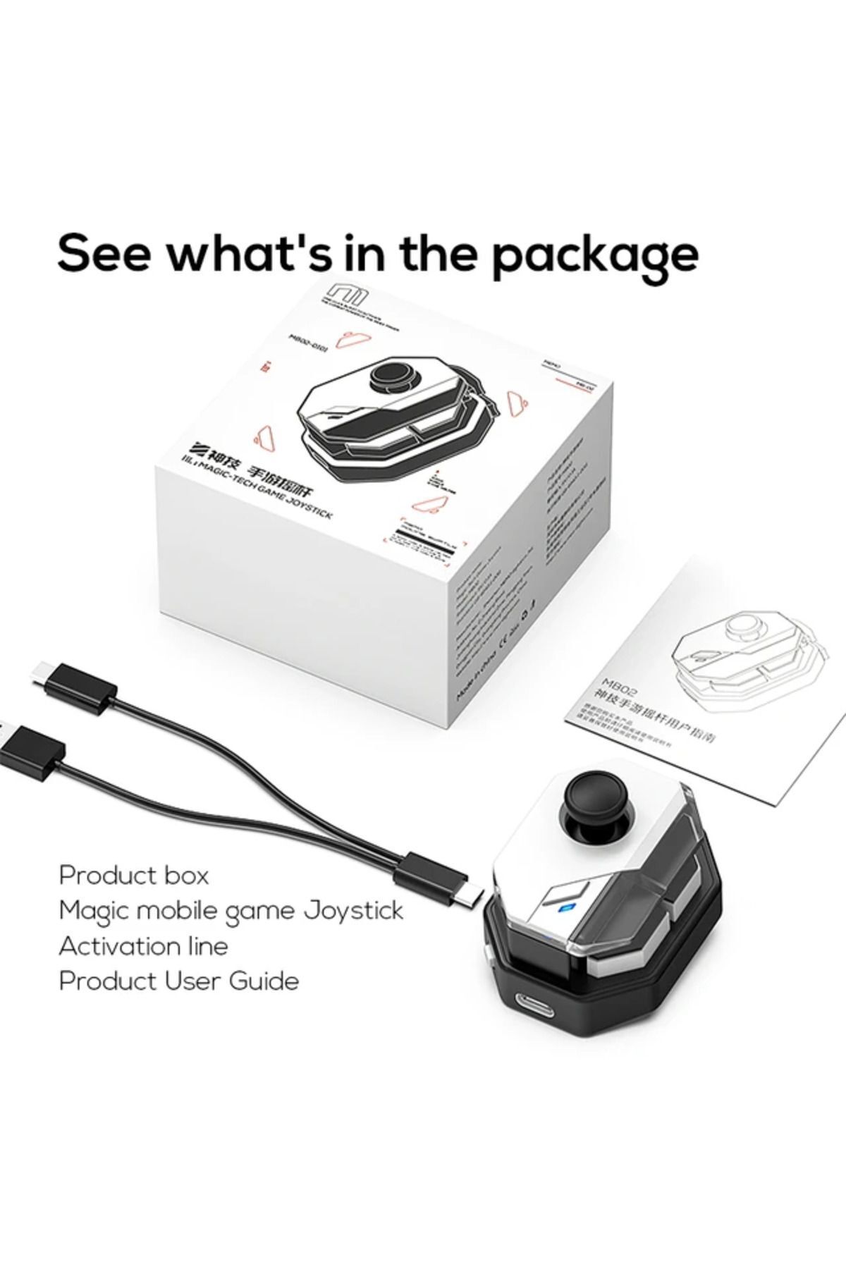 beemen-Memo MB02 Bluetooth Game Joystick - Controller for Phones 5