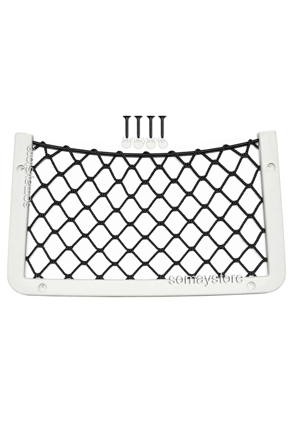 White Oversized Furniture Net 35x20cm (Rope Nets) Boat-Caravan-Automobile