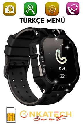 intermax Splus Sim Kartlı Uzaktan Dinleme Özellikli Akıllı Saat