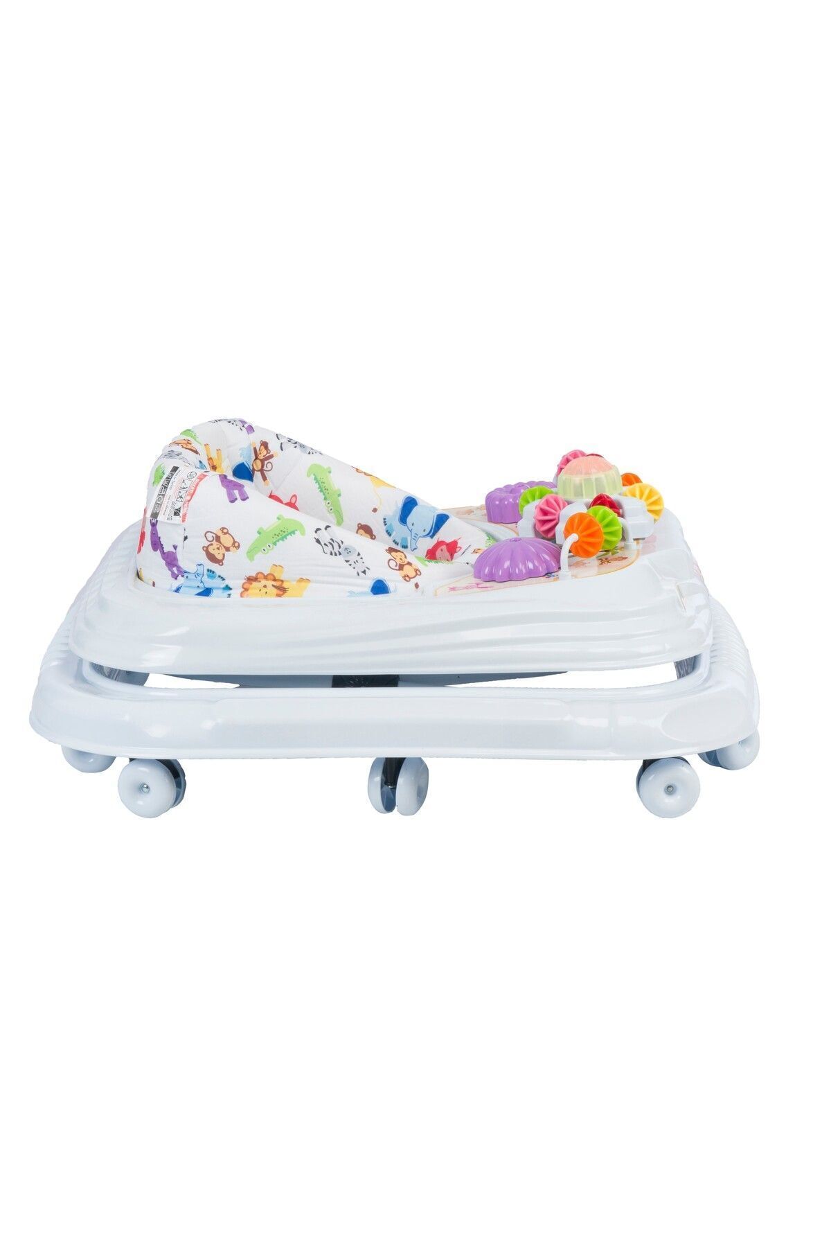 UniCare Yürüteç Bebek Yürüteci Örümcek Müzikli Işıklı Oyuncaklı Bebek Yürüteci 3 Kademeli İlk Adım Arkadaşı fotoğrafı 4 (önizleme)