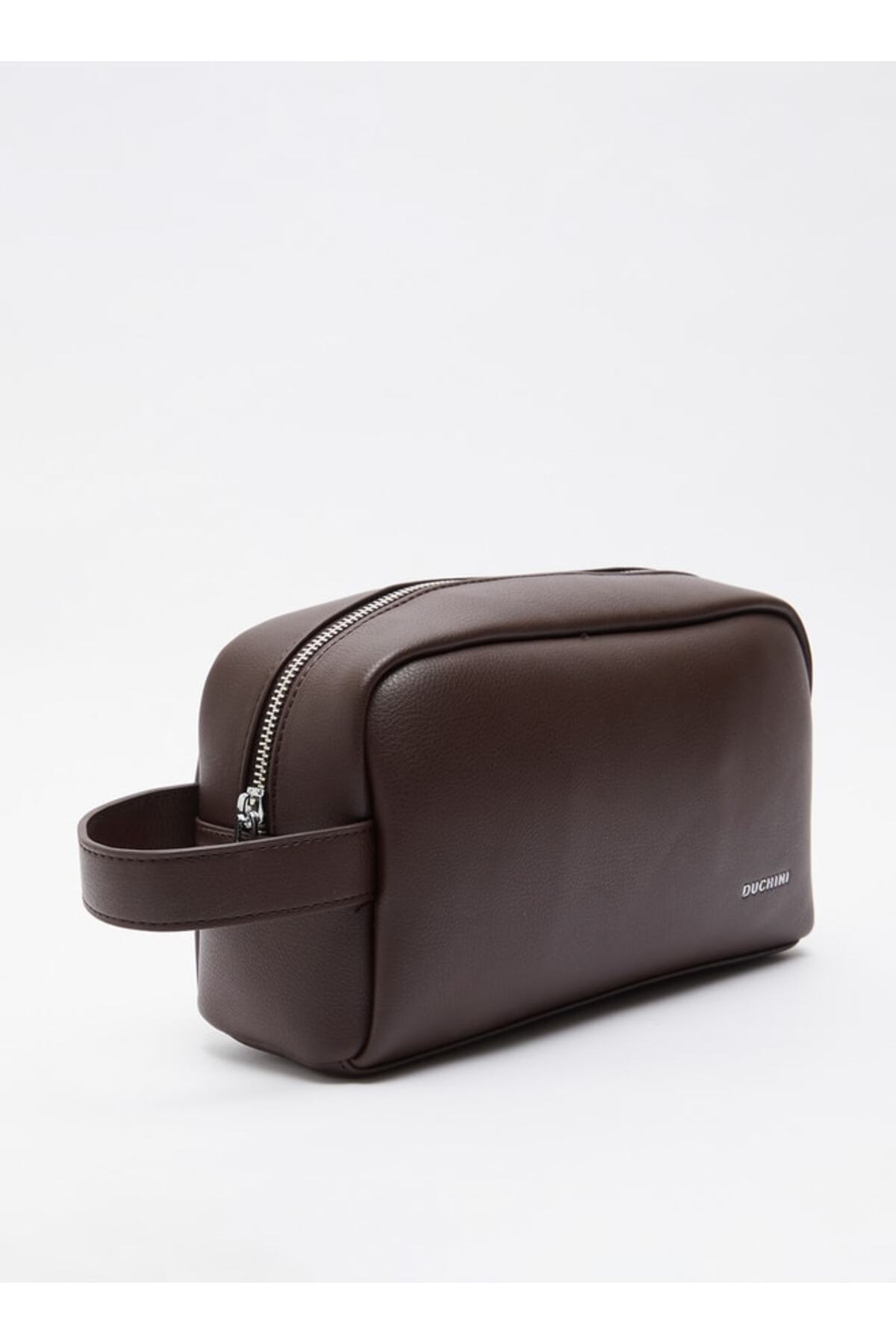 Duchini-Solid Pouch with Zip Closure and Wrist Loop 3