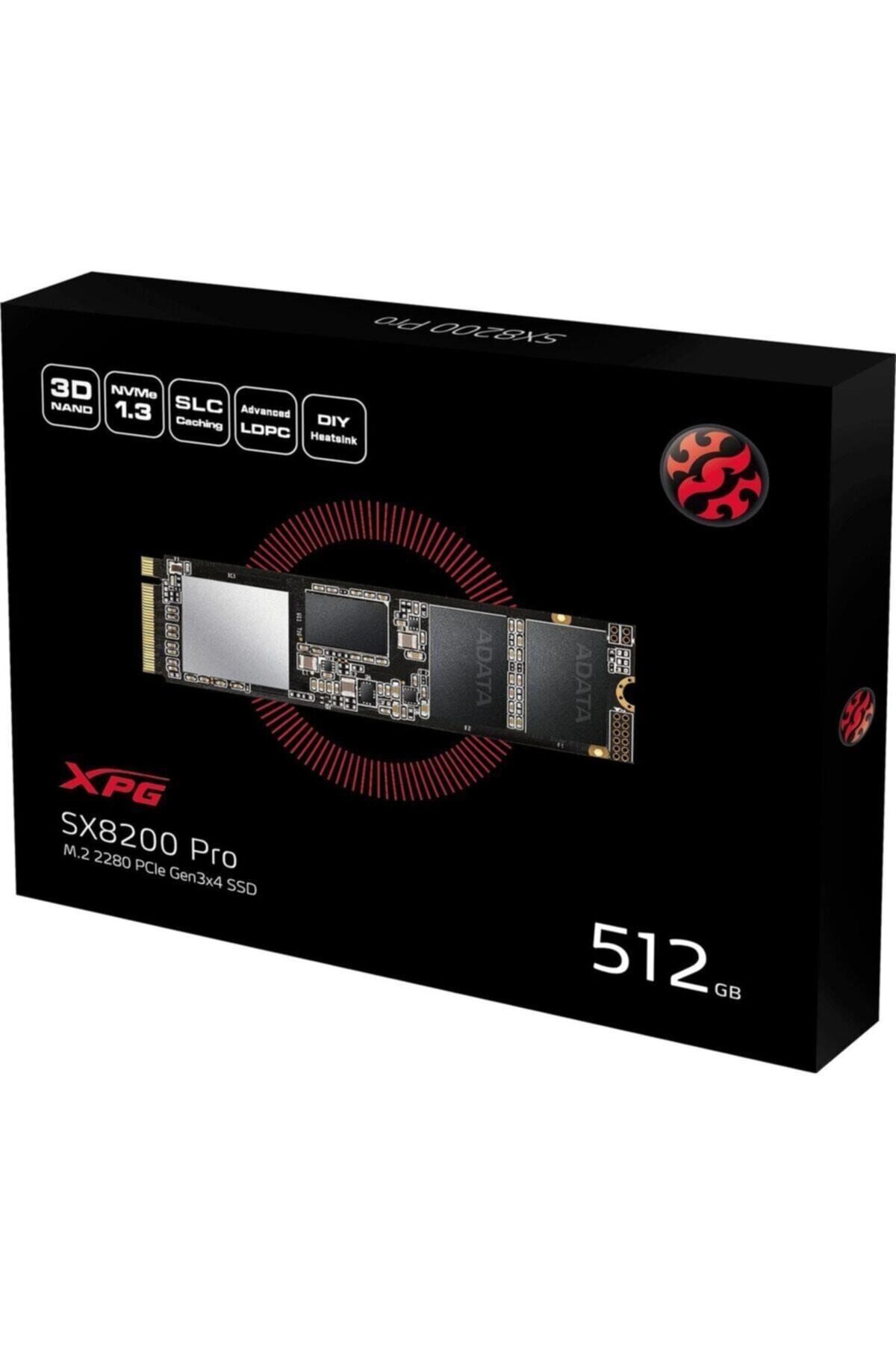 Adata XPG SX8200 Pro 512GB M.2 PCIe 3500-2300MB/s SSD Fiyatı