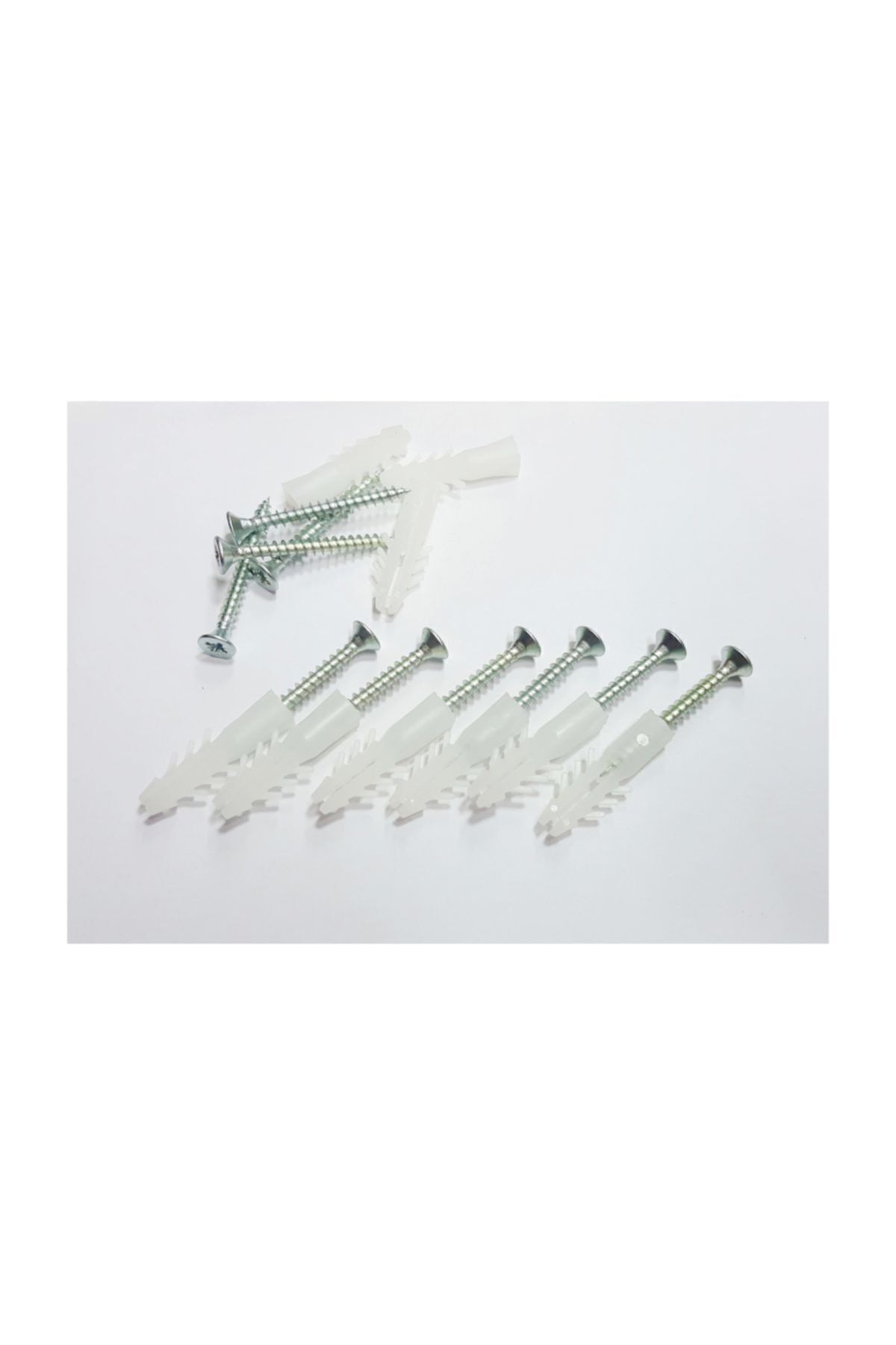 Şahin Plastik Dübel 7 Mm (50 Adet) Dübel Vidası (50 Adet)