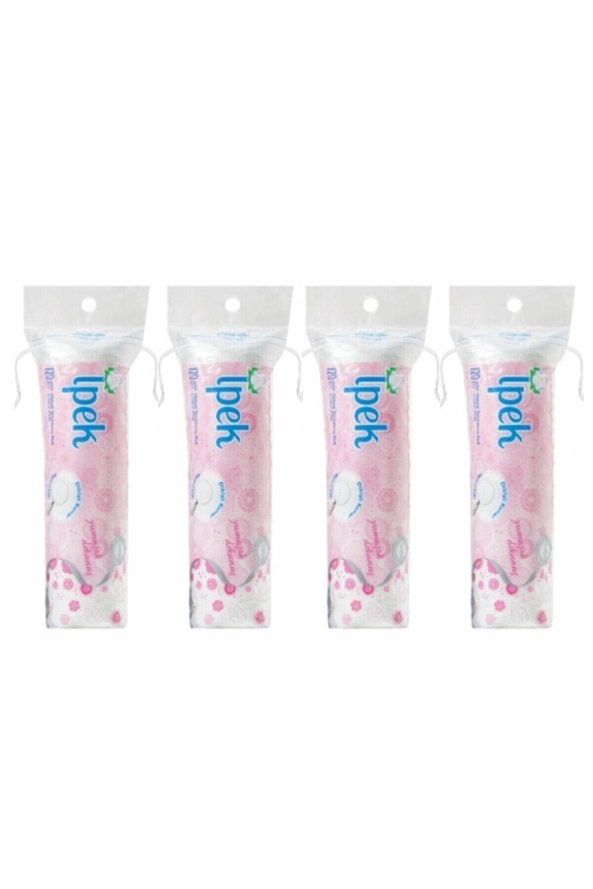 Makyaj Temizleme Pamuk Pedi 70li Seri. 4 Paket ( Set )