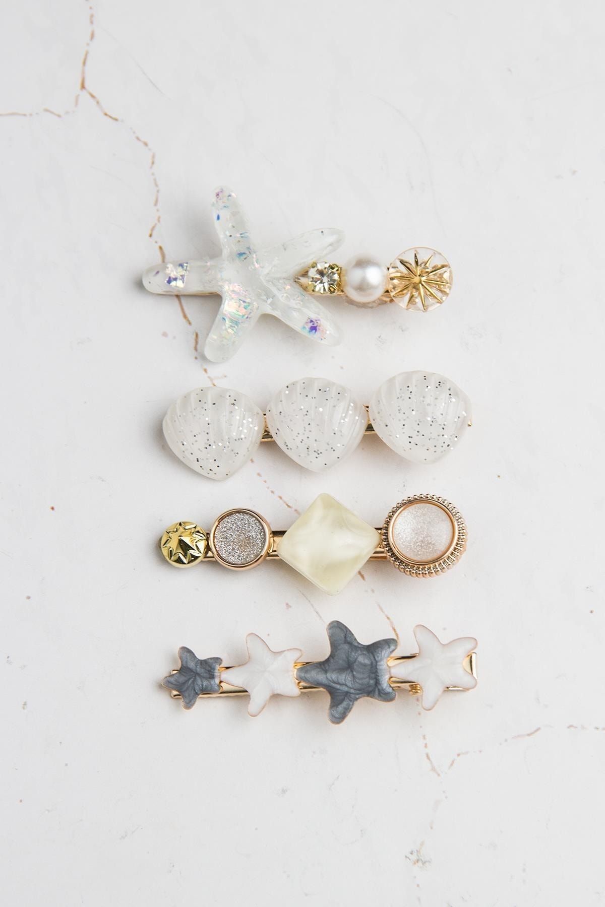Modex-Seashell Buckle Set - Multiple Convenient 3
