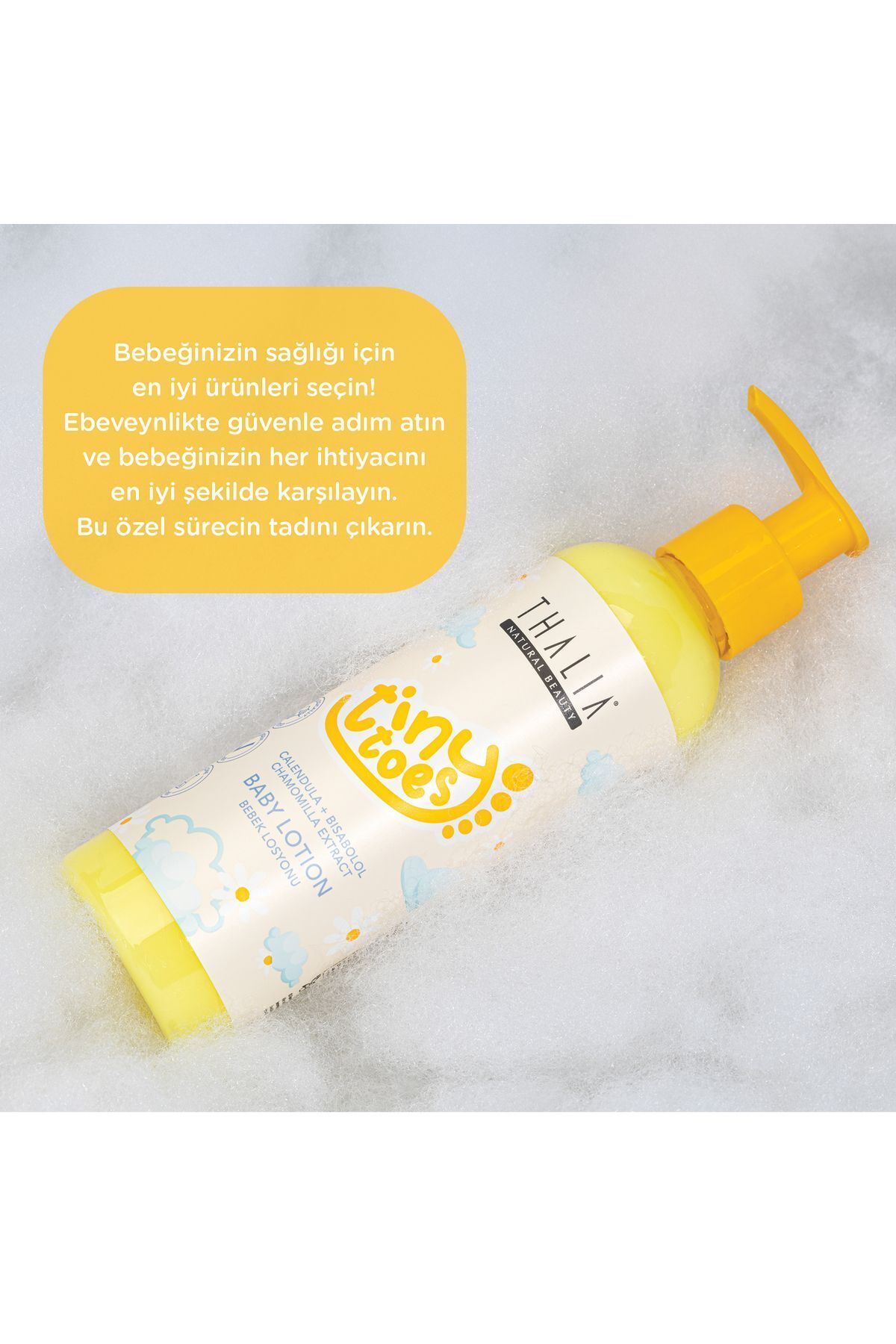 Calendula & Papatya Özlü Nemlendiricili Bebek Losyonu 200ml