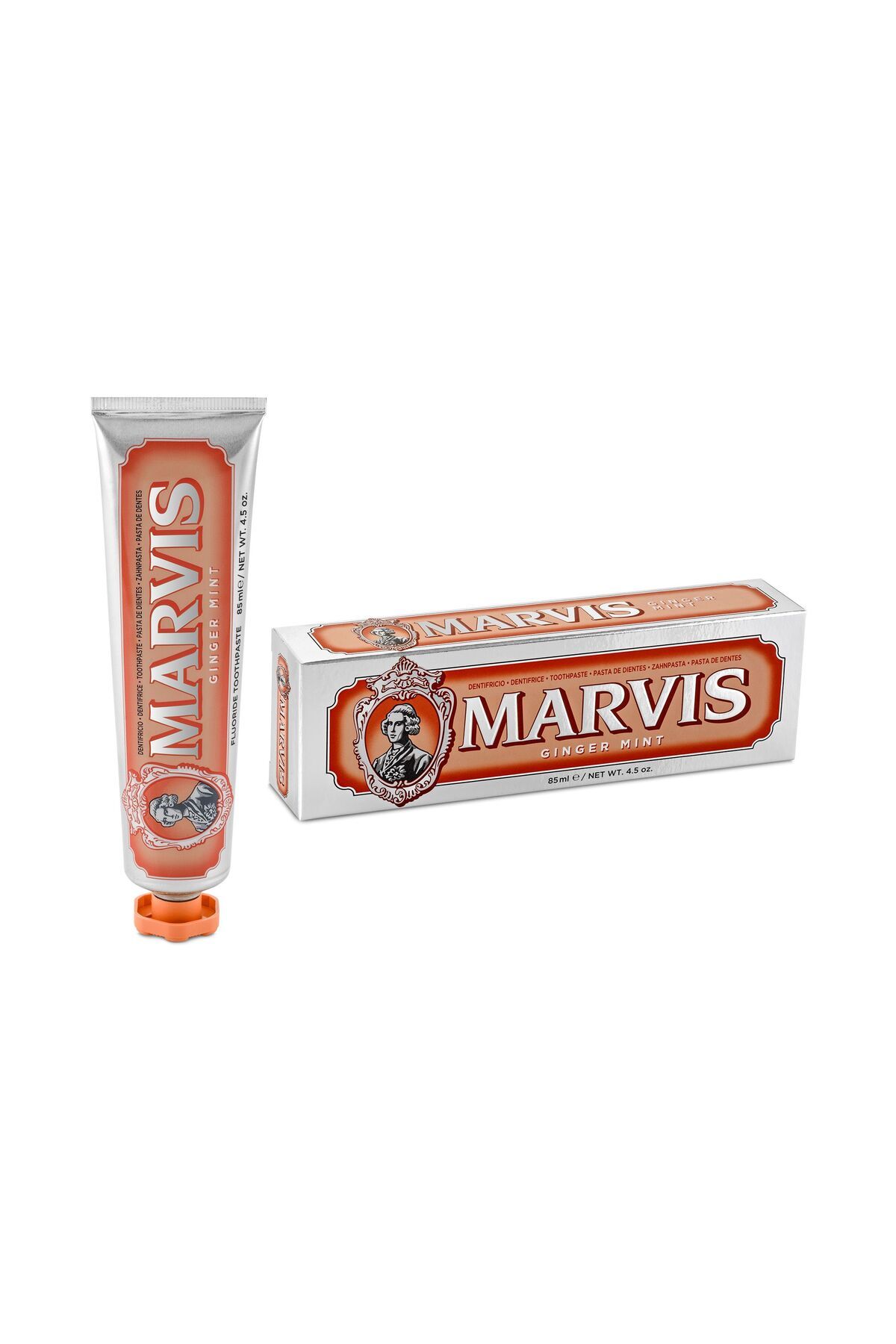 خمیردندان زنجبیل 85 میل X 3 قطعه مزیت ماوریس Marvis