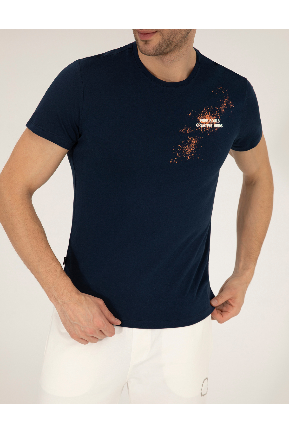 تی شرت مردانه پیر کاردین | 50262611-VR033 Pierre Cardin - Image 6