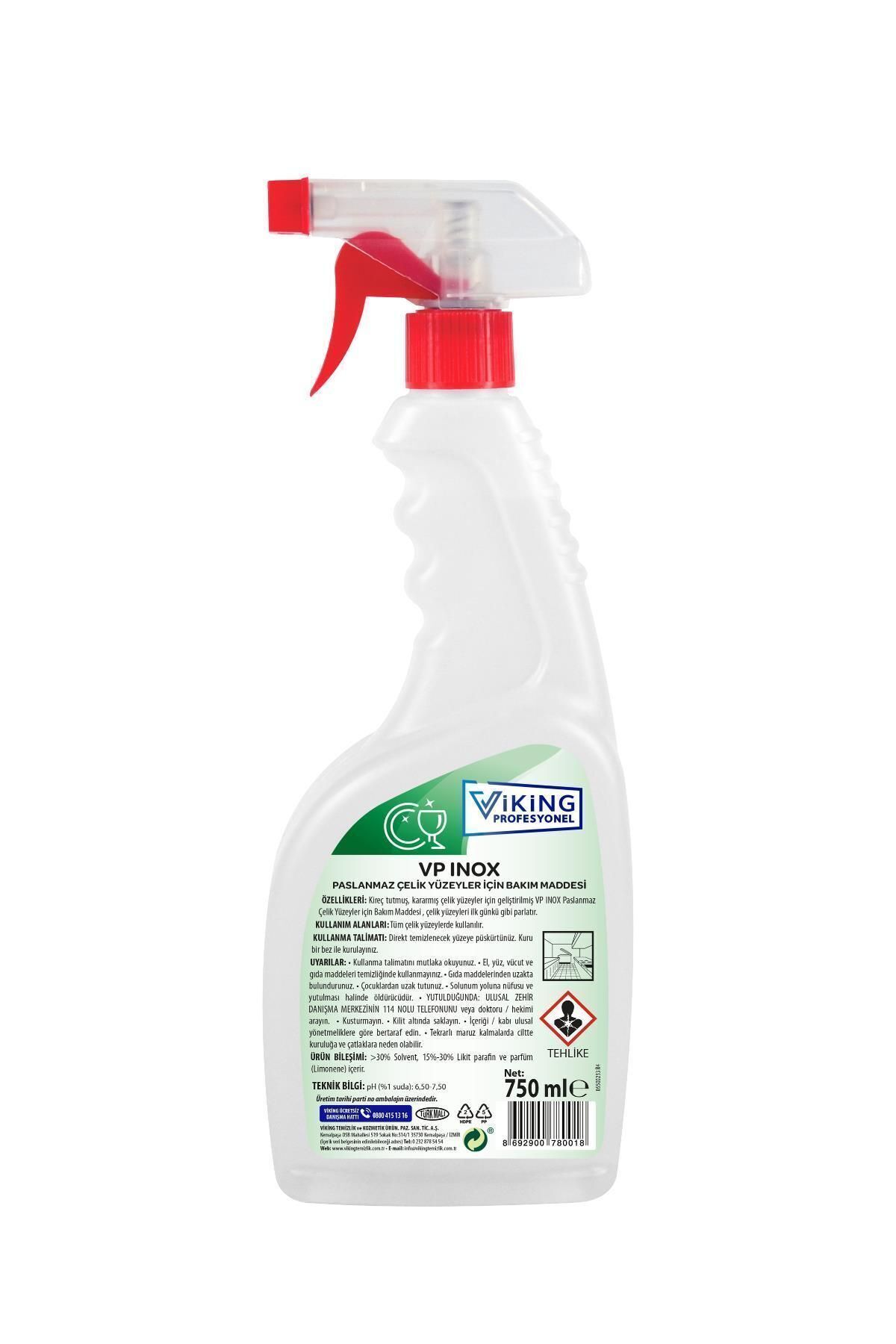 VP INOX Care Agent for Stainless Steel Surfaces 750 ml 1 Piece
