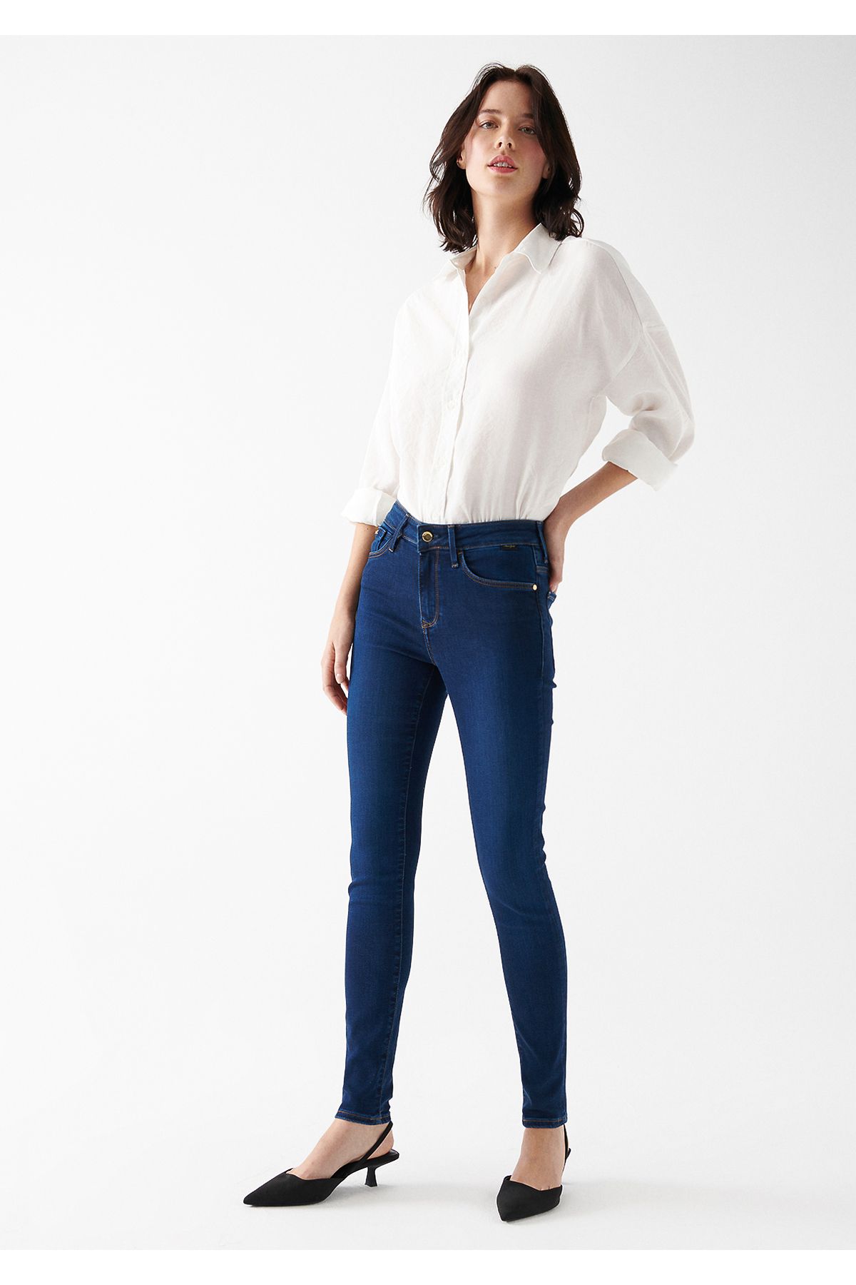 Mavi-Jeanshose Alissa Super Gold Tencel - TM 1067827260 2