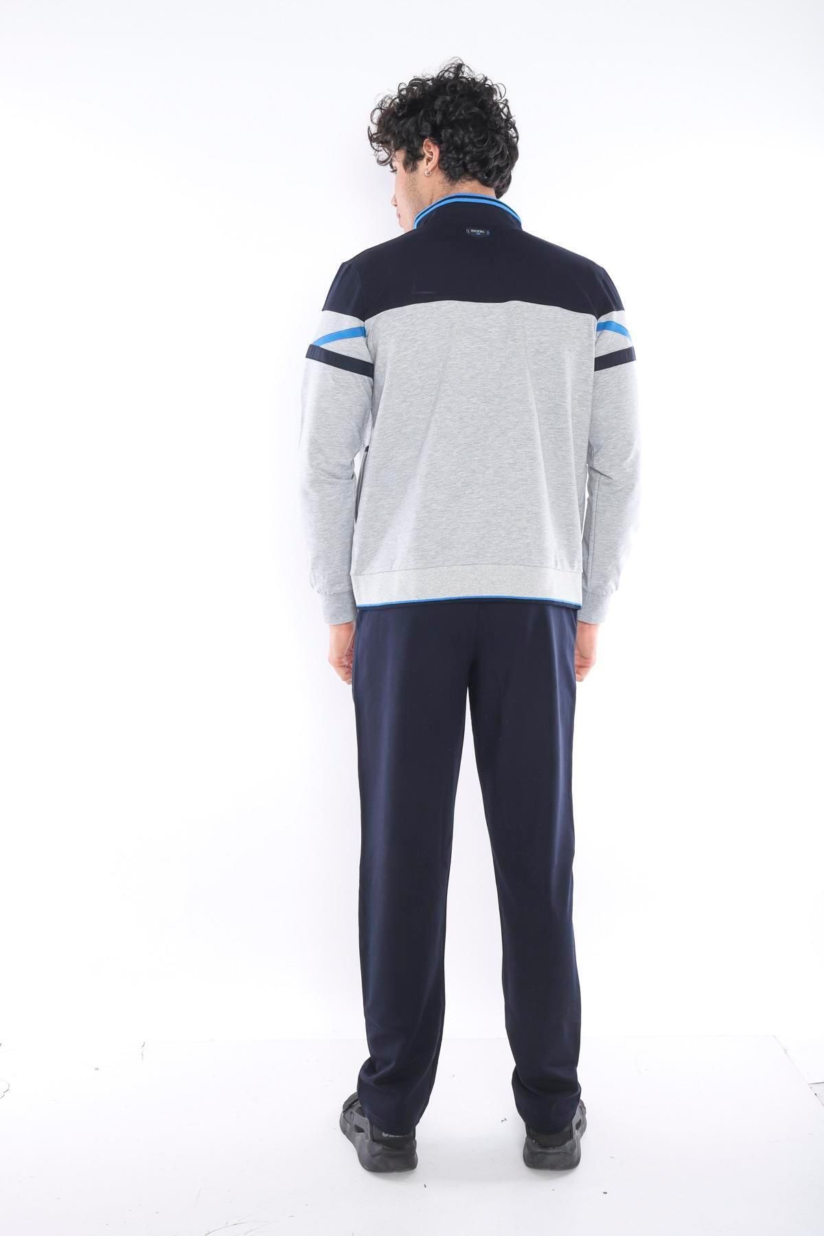 ست گرمکن ورزشی مردانه G2 MELANJ مردانه'S 4 جیب 2 نخ فصل BEATY BATTAL TRACKSUIT TEAM 6654 Escetic