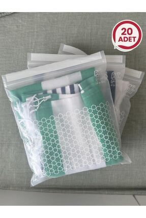 PALPAK ZİPBAG PREMİUM-ÇOK AMAÇLI KULLANILABİLİR KİLİTLİ,BUZDOLABI POŞETİ 20 A...