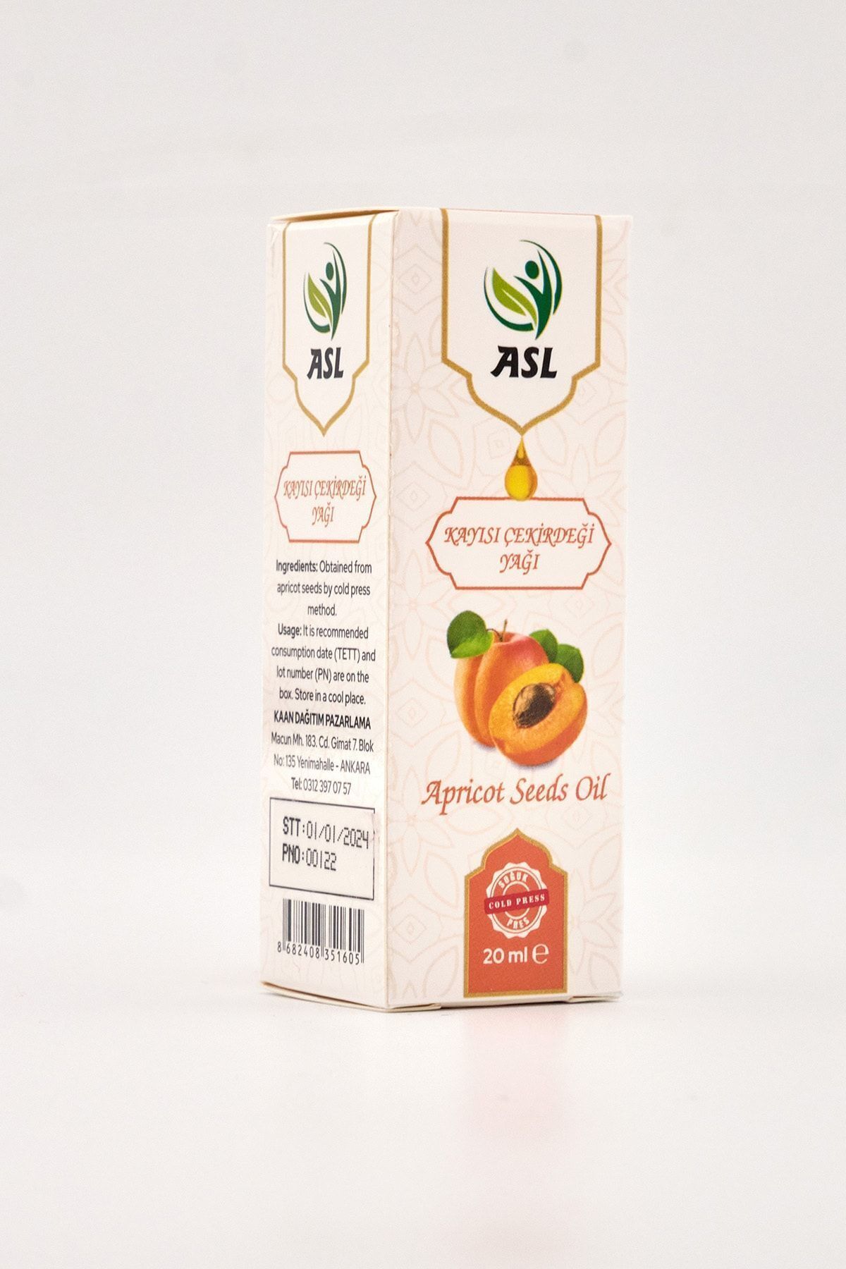ASL-Apricot Kernel Oil 20 Ml 4