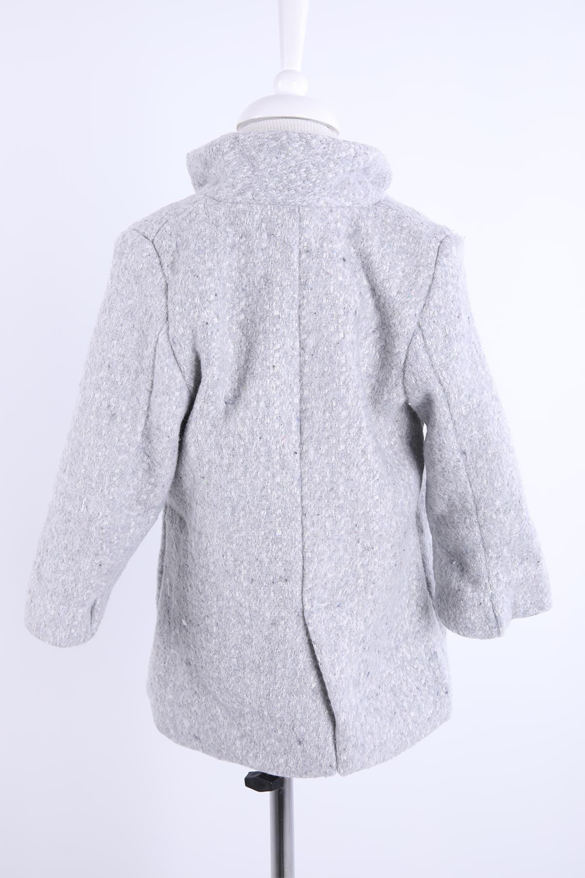 Babyhola Kız Bebek Çocuk Astarlı Basic Kaban Kışlık 12600 fotoğrafı 6 (önizleme)