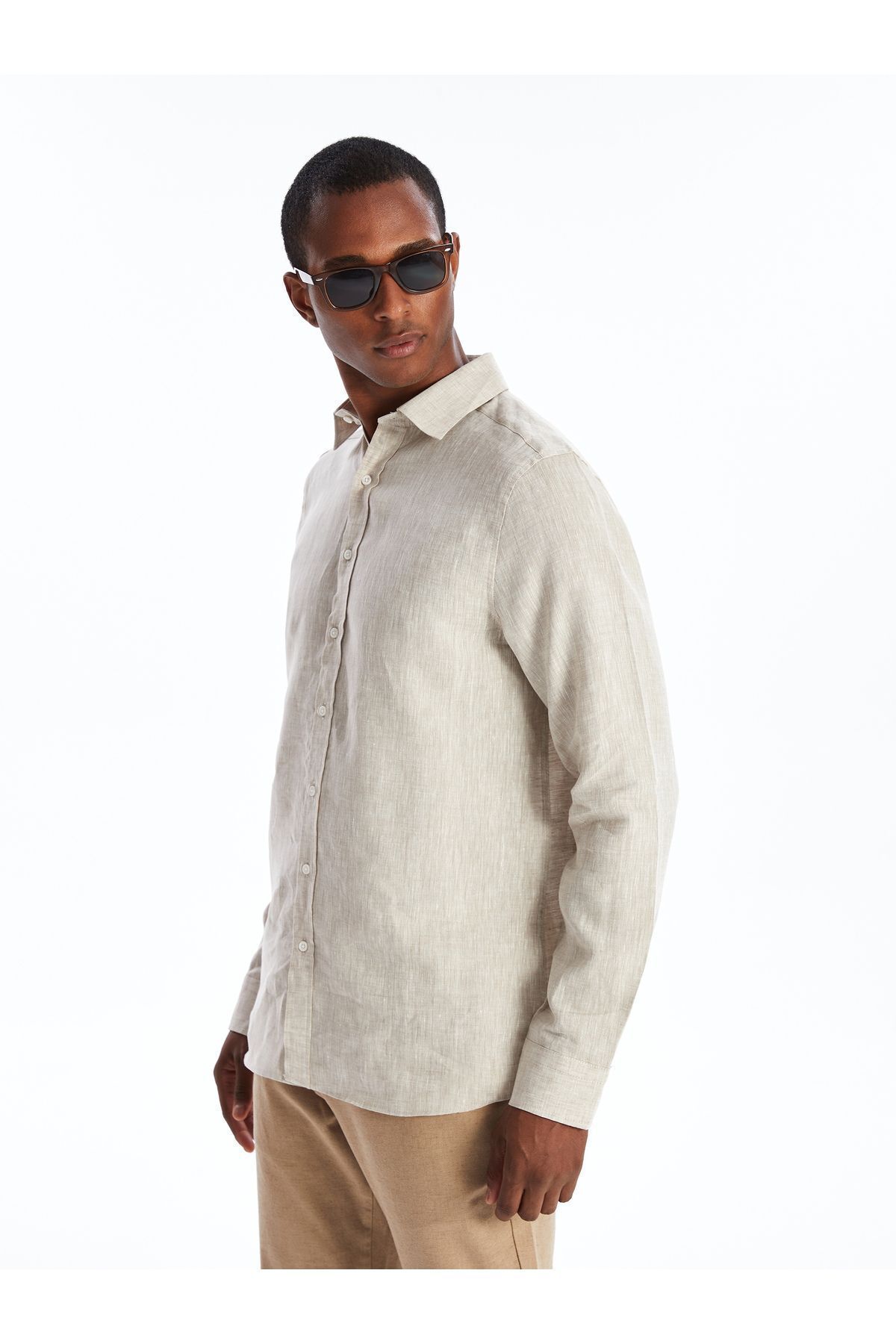 LC Waikiki-Leinenhemd für Herren - Regular Fit, Langarm 2