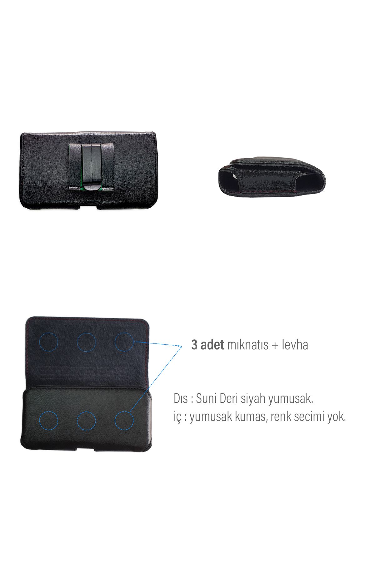 EXENAR-Tcl Onetouch 4022S Case 4022S Belt Case 2