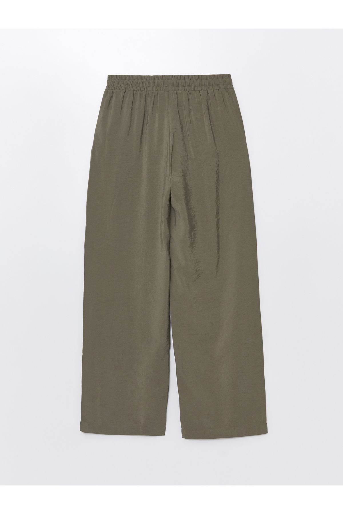 LC Waikiki-Bequeme, geformte Palazzo-Hose für Damen mit elastischem Bund 6