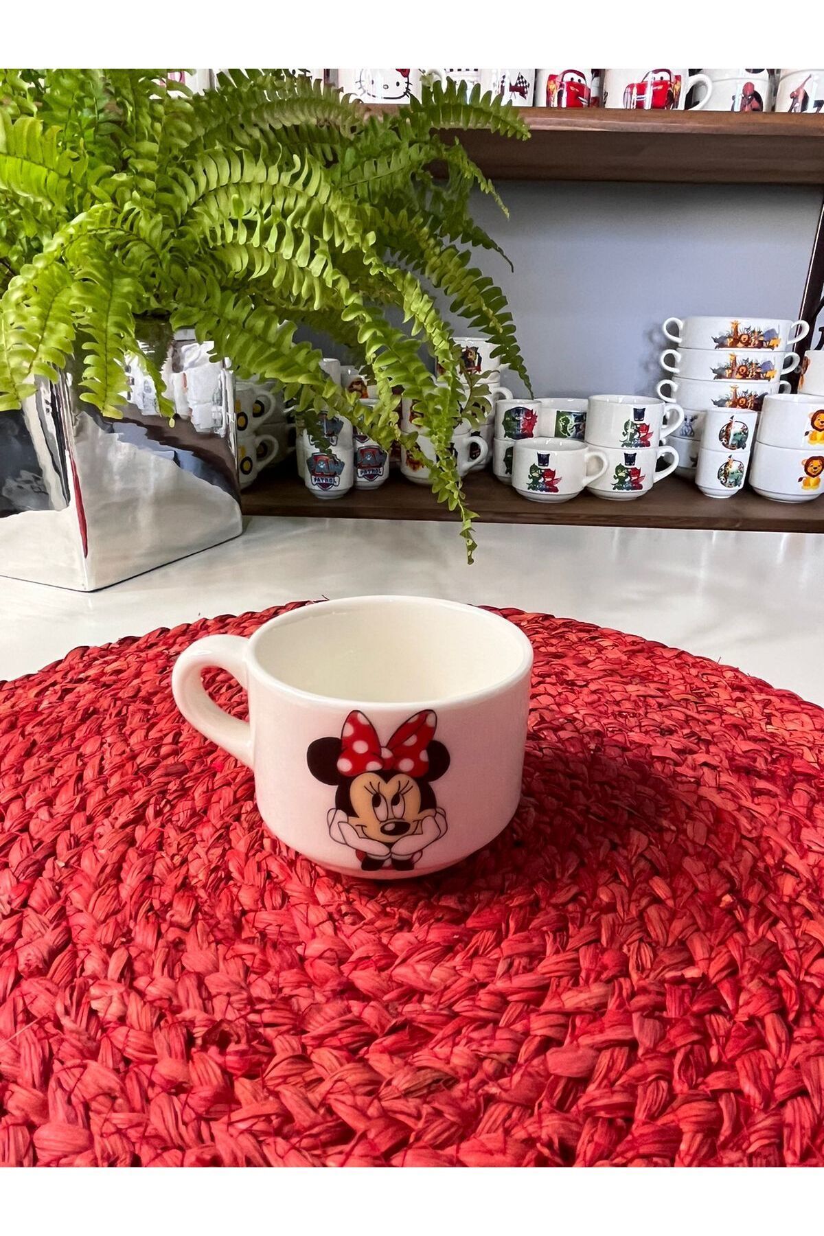TEBAK COLLECTION MİNNİE MOUSE DESENLİ 6 parça ÇOCUK BEBEK YEMEK TAKIMI BESLENME SETİ fotoğrafı 4 (önizleme)
