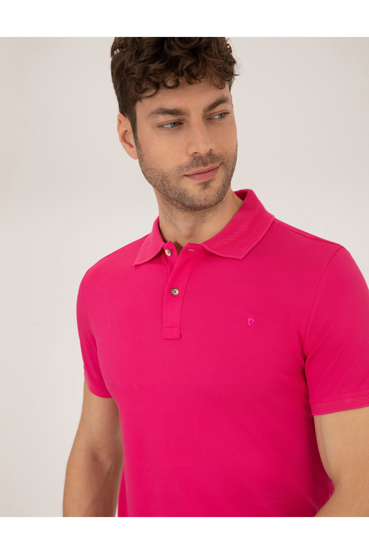 پولوشرت مردانه پیر کاردین | 50262665-VR023 Pierre Cardin - Image 2