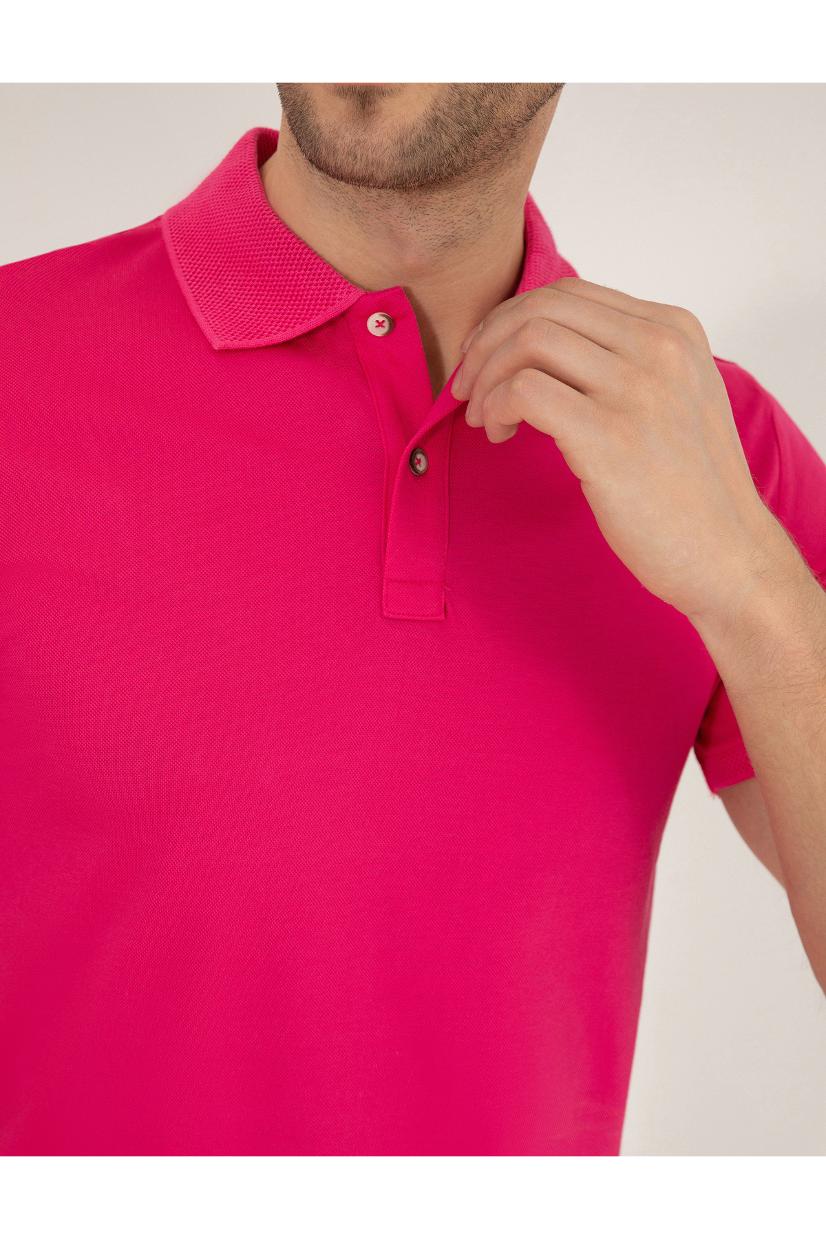 پولوشرت مردانه پیر کاردین | 50262665-VR023 Pierre Cardin - Image 7