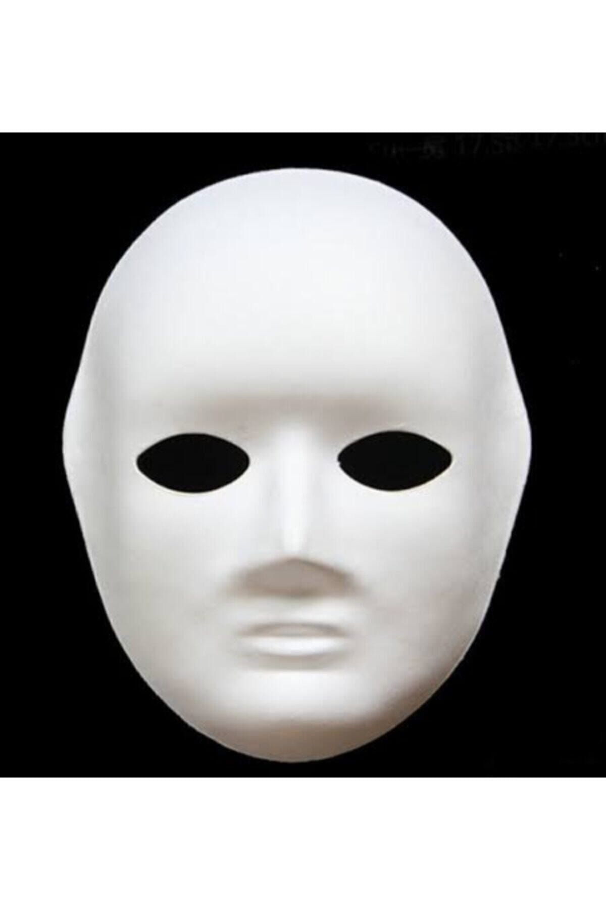 Viva Puti-Paintable Cardboard Elastic Mask 2