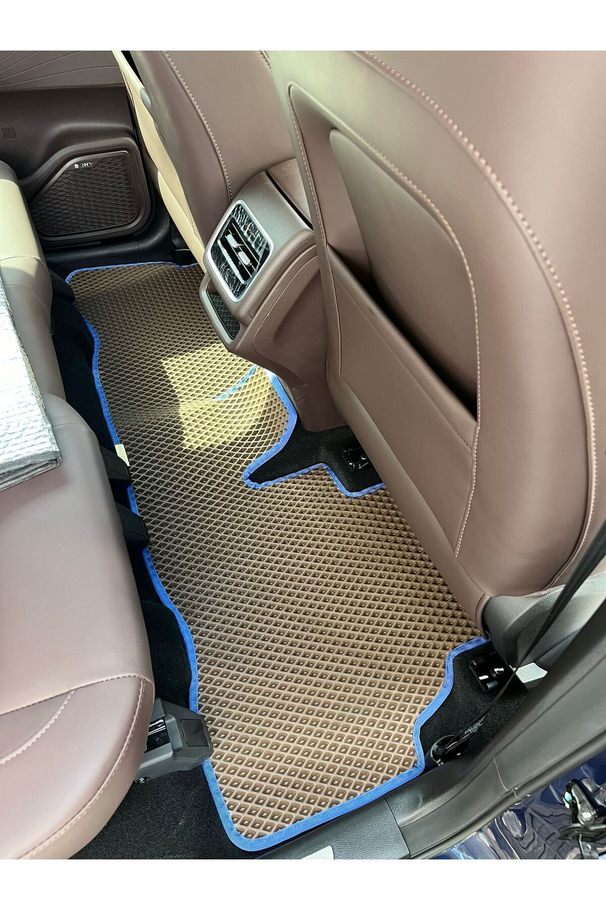 rubberen vloermatten 5 Zetels Custom Auto Vloermatten Voor Chery Voor Tiggo 8 Plus Pro Max 2020 2021 2022 2023 2024 Auto Accessoires Pads Auto Voet Tapijt waterdichte auto vloermat(Oranje