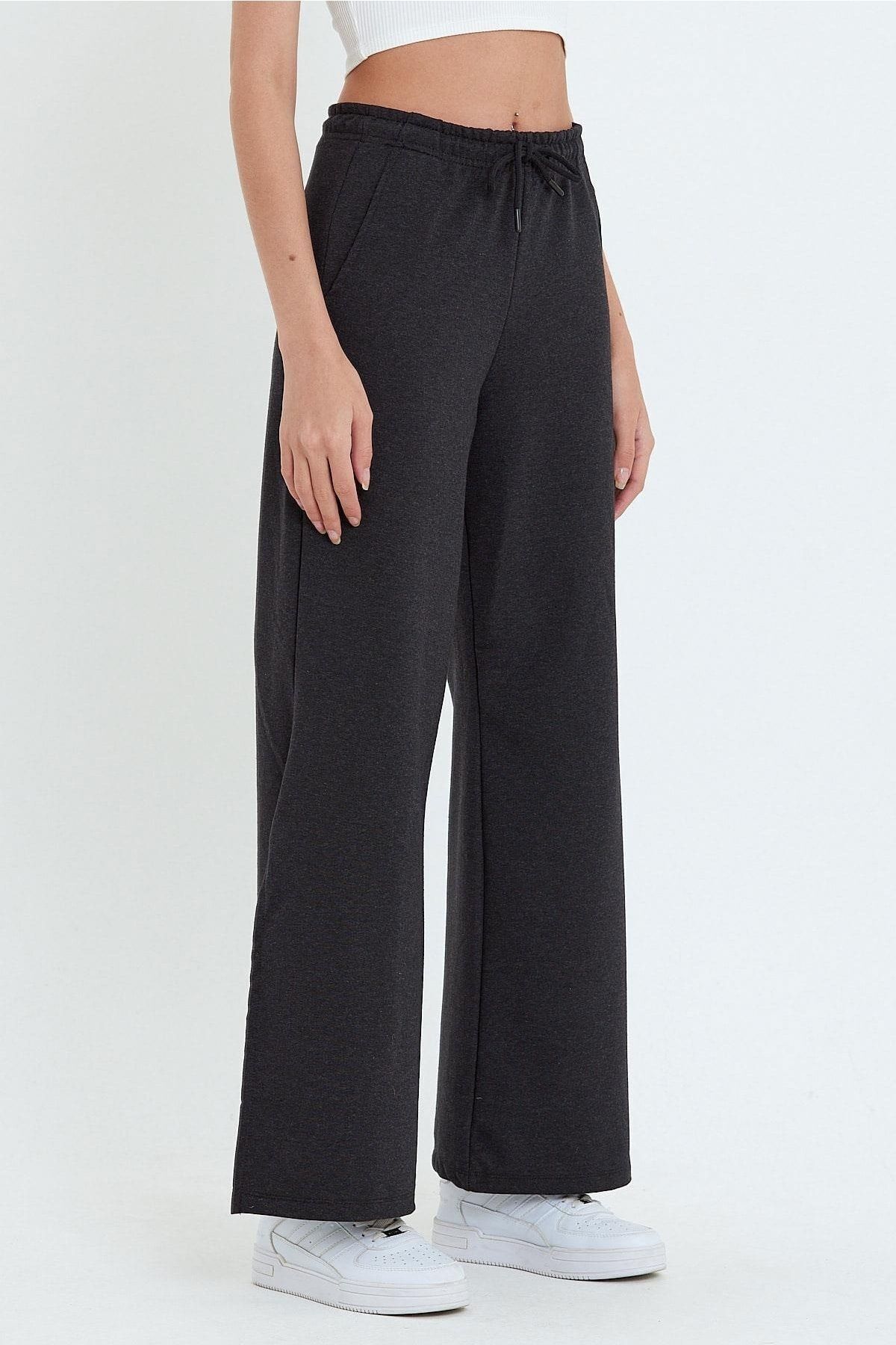 Sweatpants with slits clearance