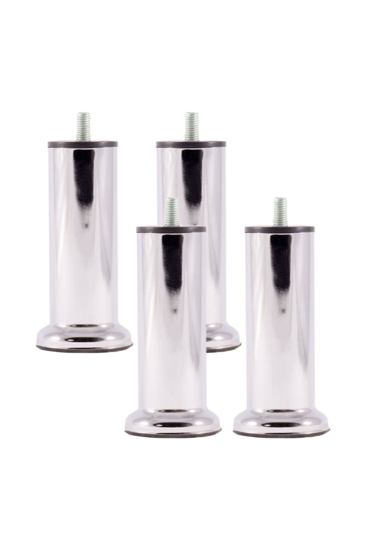 15 cm Base Foot Seat Foot Sofa Foot Bolted M8 (fine tooth) (4 Pieces)