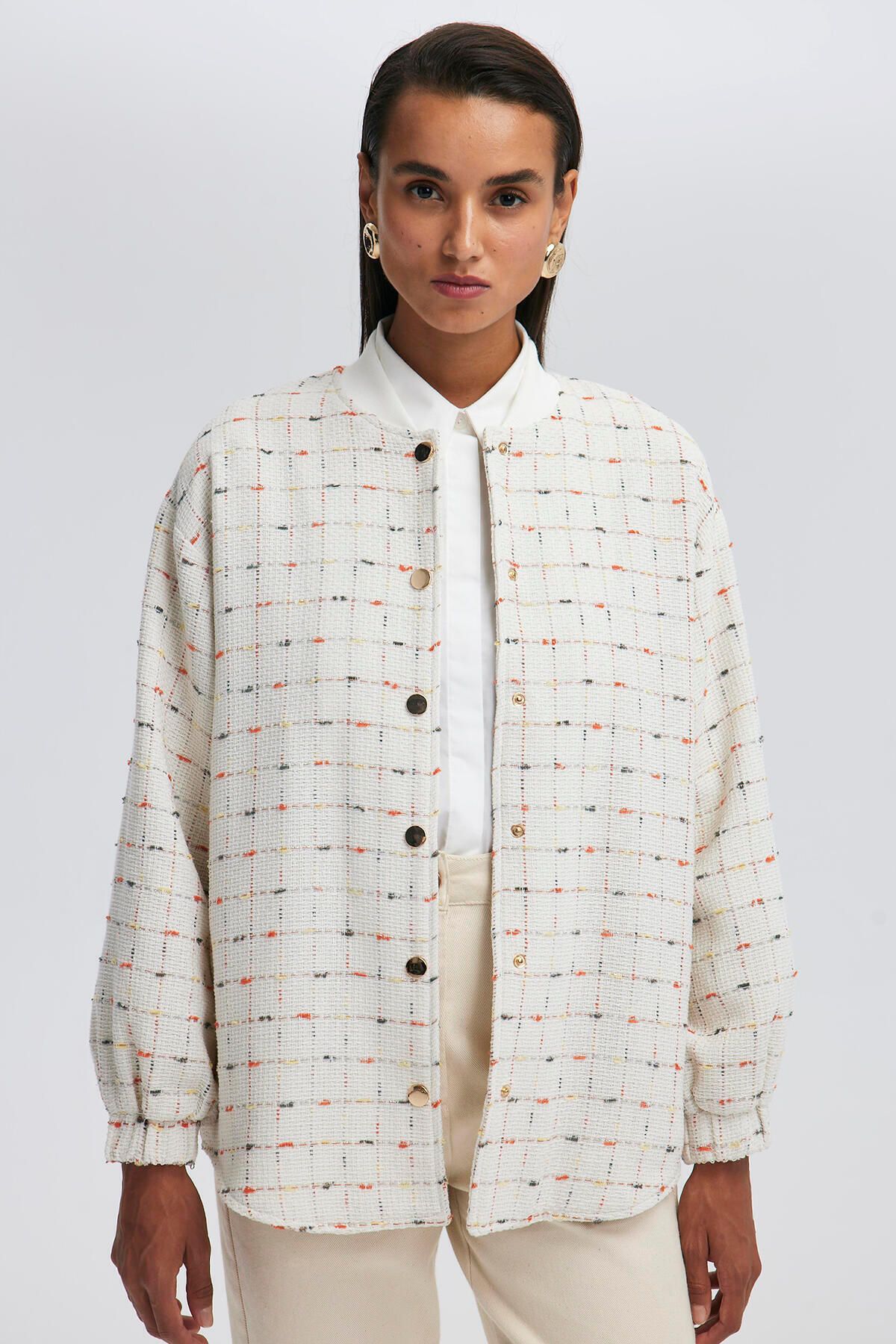 ژاکت بمب افکن TWEED Touche Prive