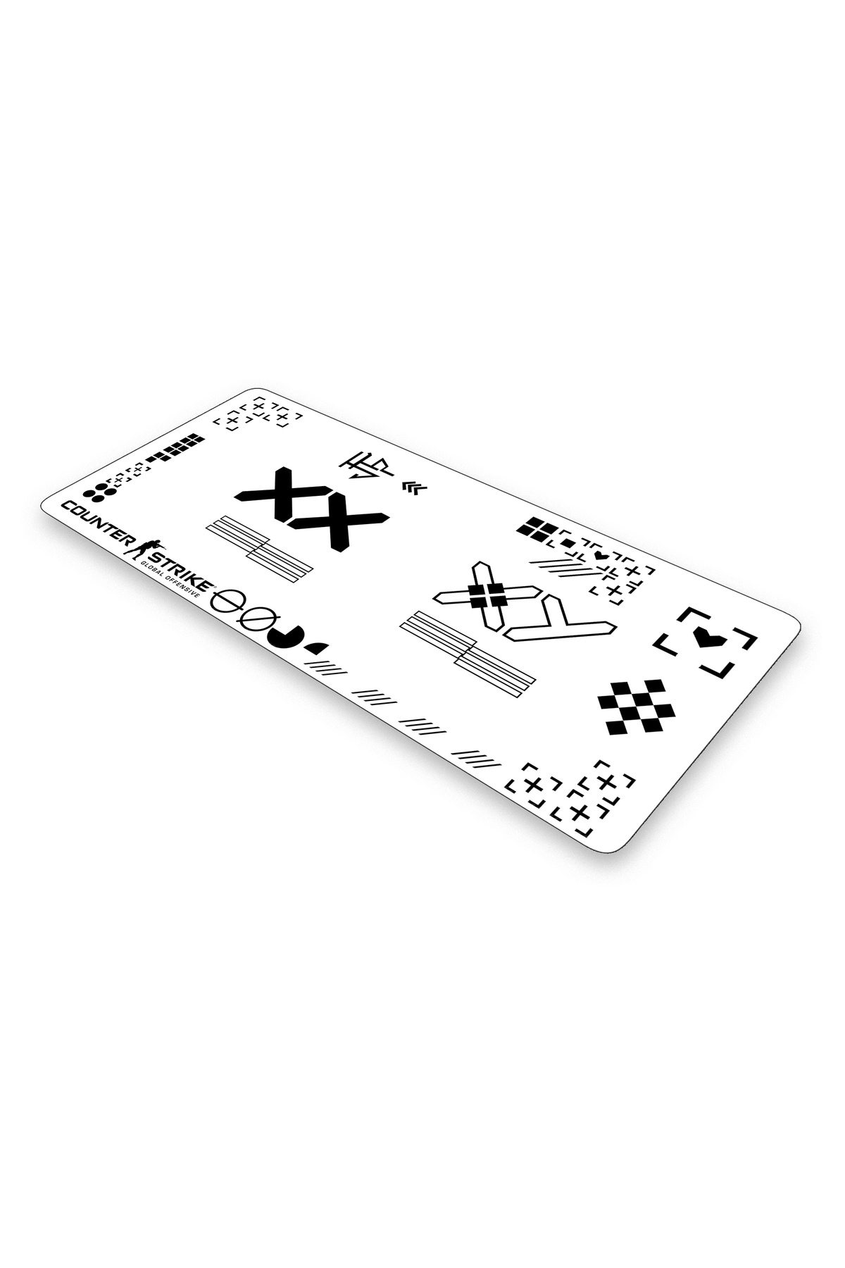 Xrades-لوحة ماوس لمشغل الألعاب باللون الأبيض مقاس 90 × 40 سم مقاس XXL 2