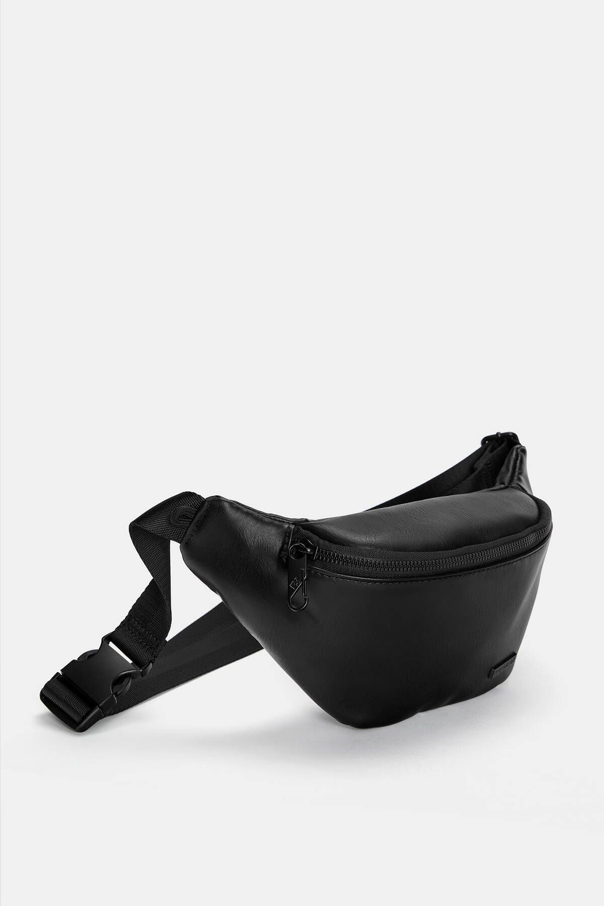 کیف کمری مشکی زنانه سیاه کمر شهری Pull Bear Pull & Bear