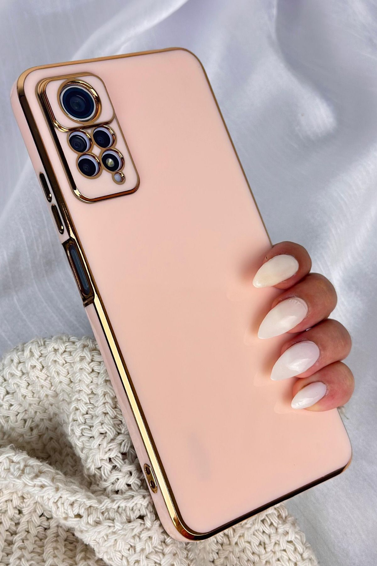 Vip Case-متوافق مع Redmi Note 11 Pro وNote 12 Pro 4G - حافظة من السيليكون لحماية الكاميرا لامعة ومقاومة للأوساخ 4