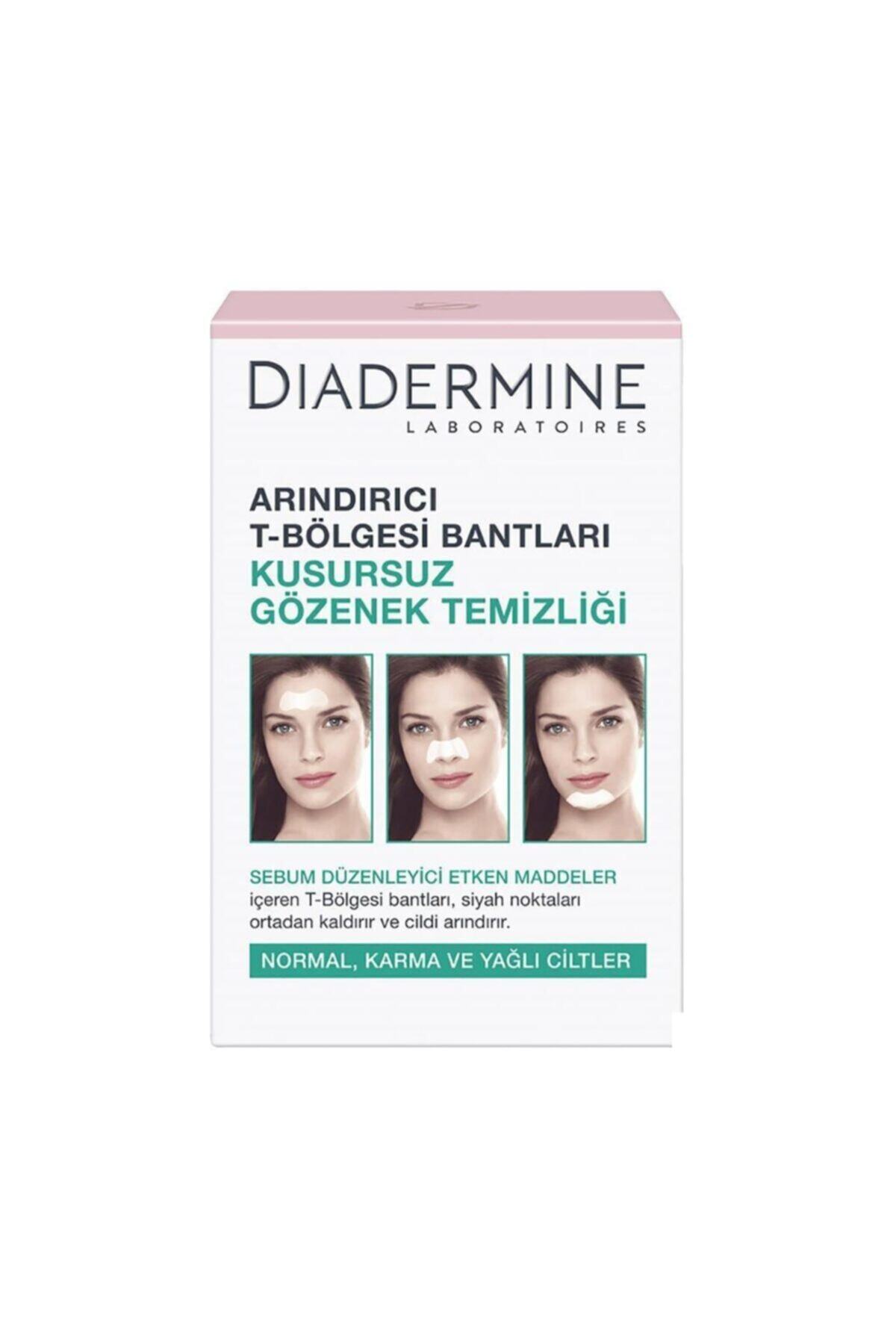 Diadermine Arındırıcı T Bölgesi Bantları 6 Adet